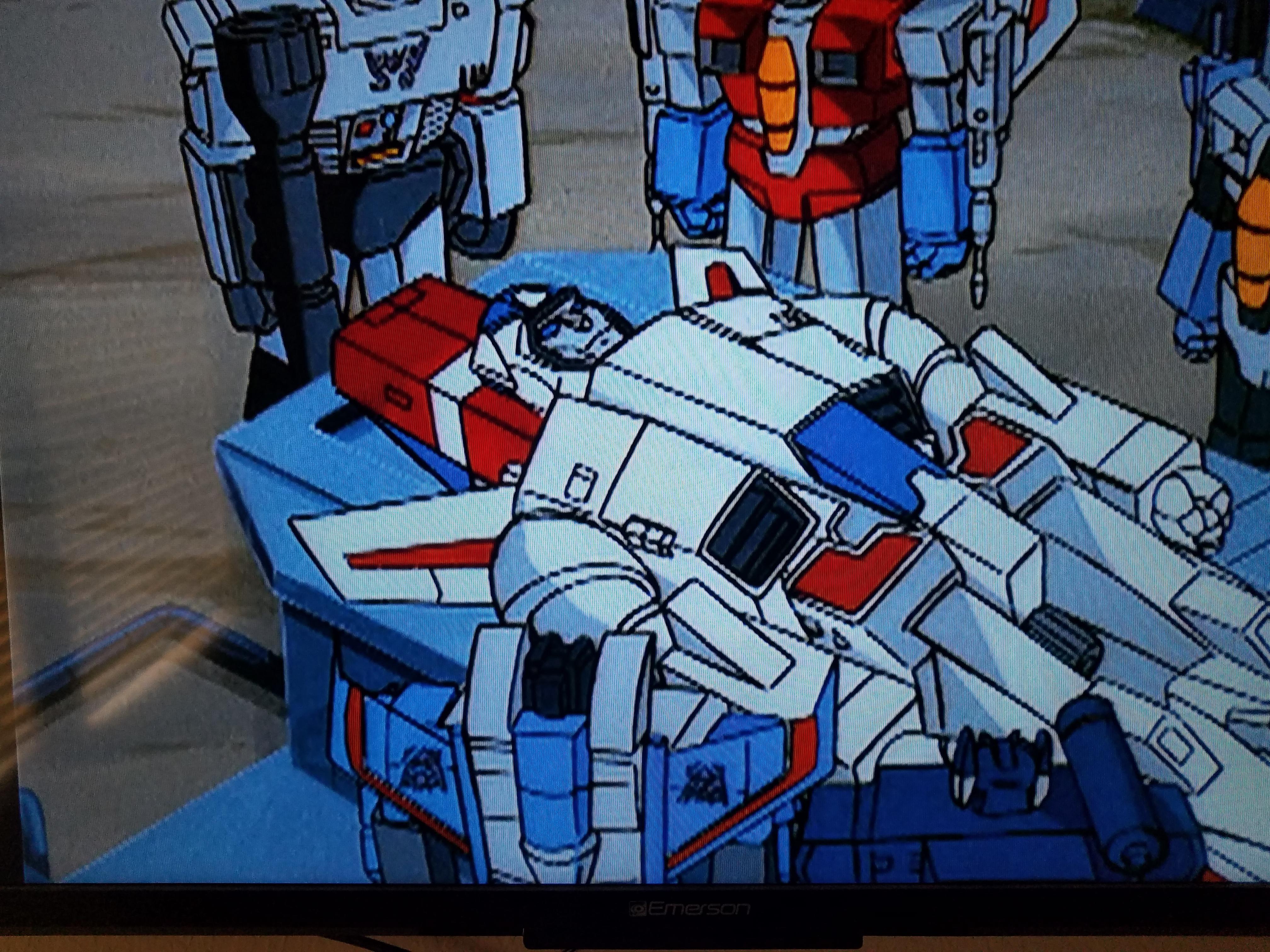 Skyfire/Jetfire 1st appearance. Season 1 Episode 7. r/transformers