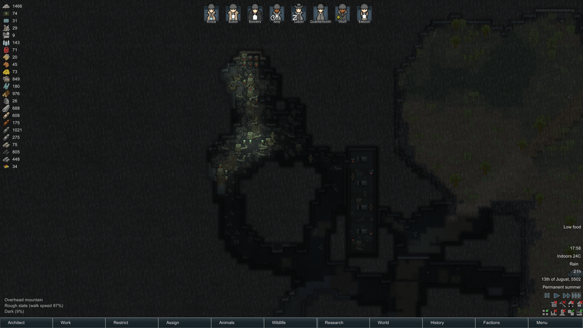 So apparently the infestation I blocked in can reproduce r/RimWorld