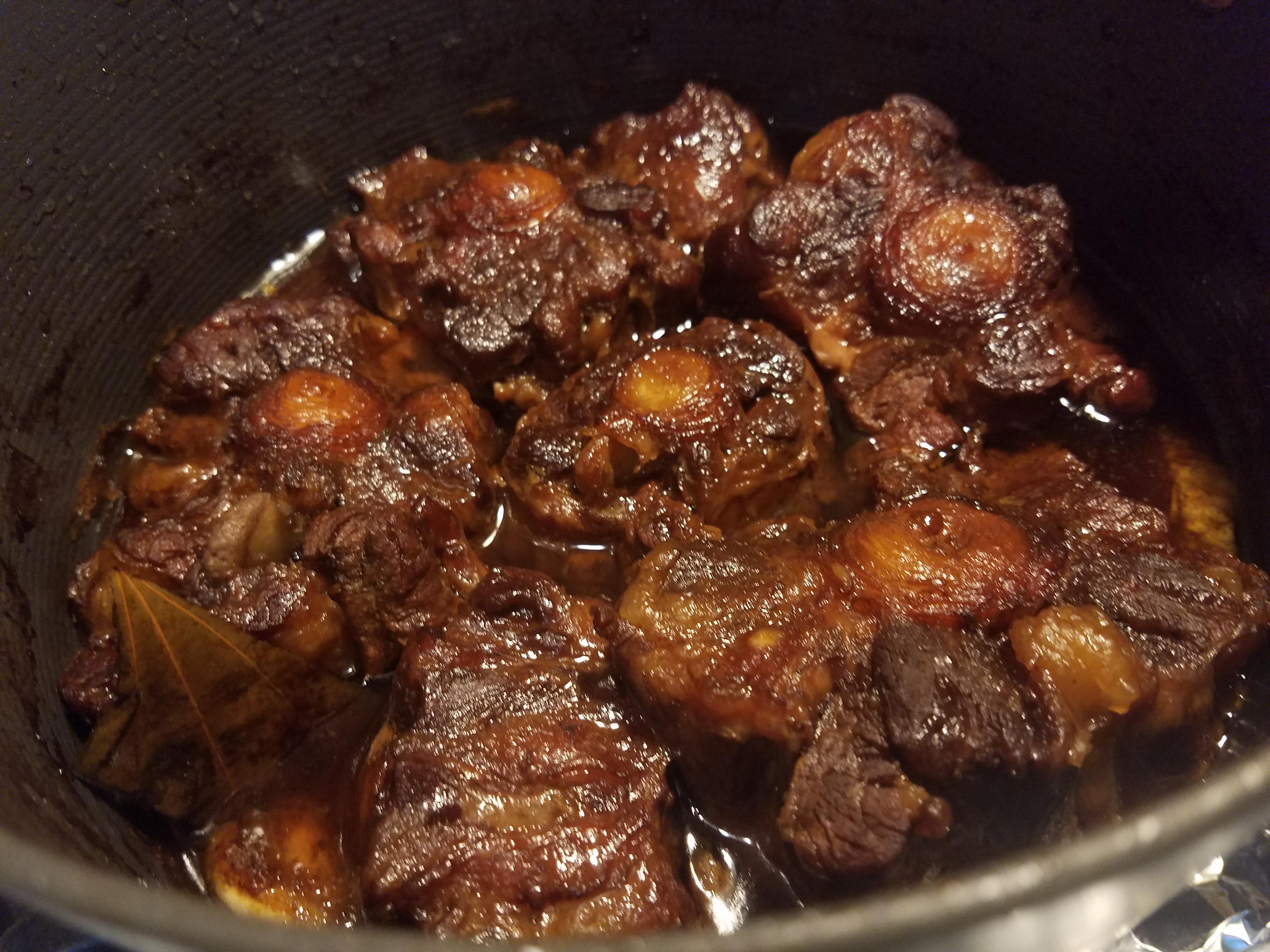 [Homemade] Braised Oxtail r/food