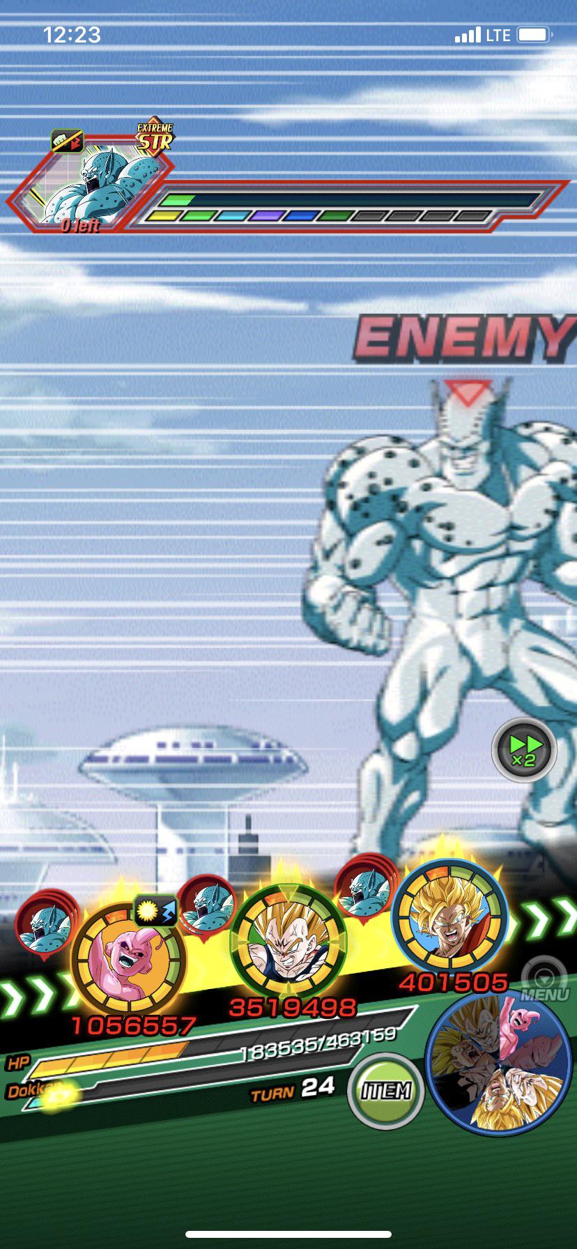 Dokkan really tried to K.O. me but I lived by using a princess Snake
