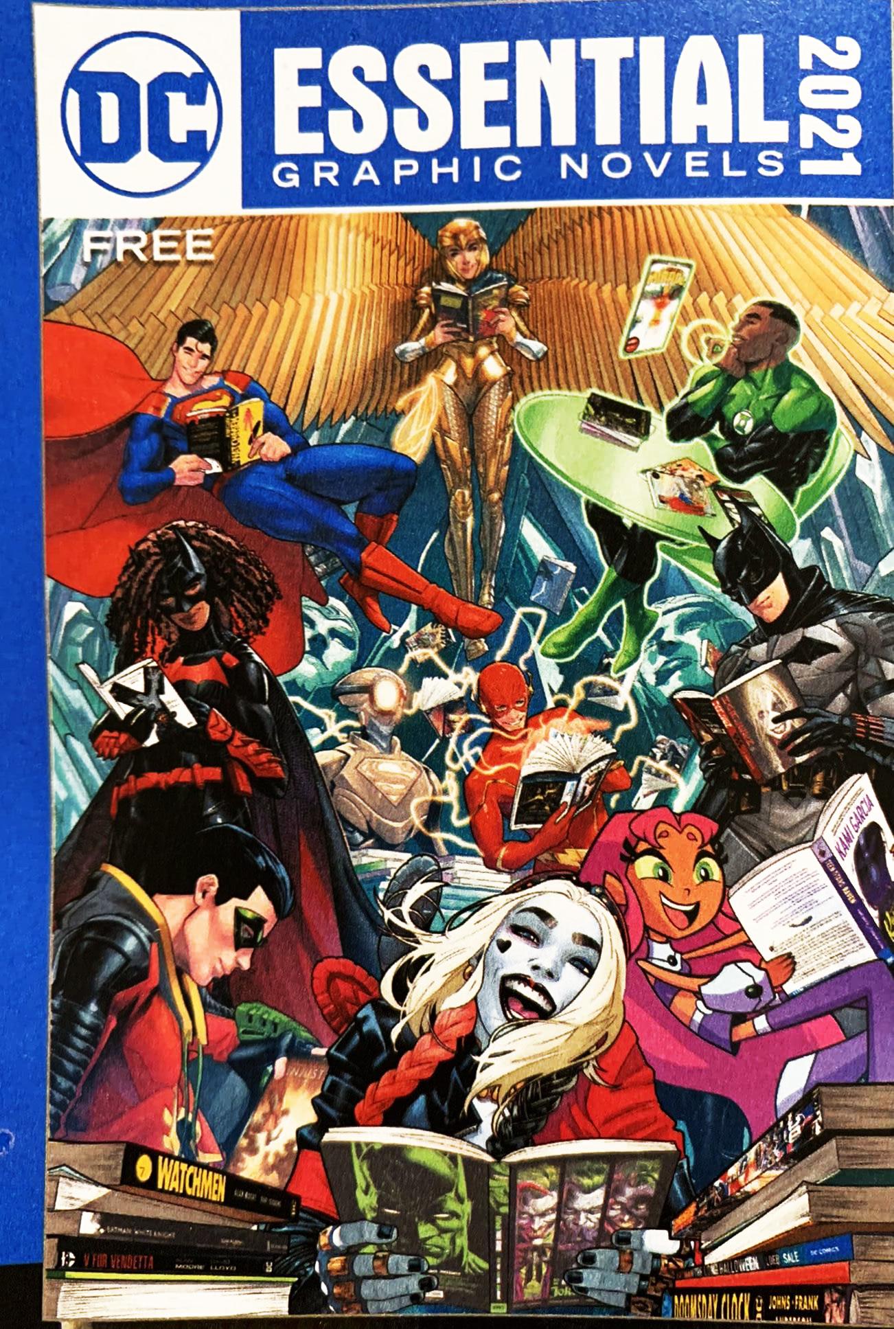 [Discussion] DC Essential Graphic Novels 2021 cover by Jamal Campbell