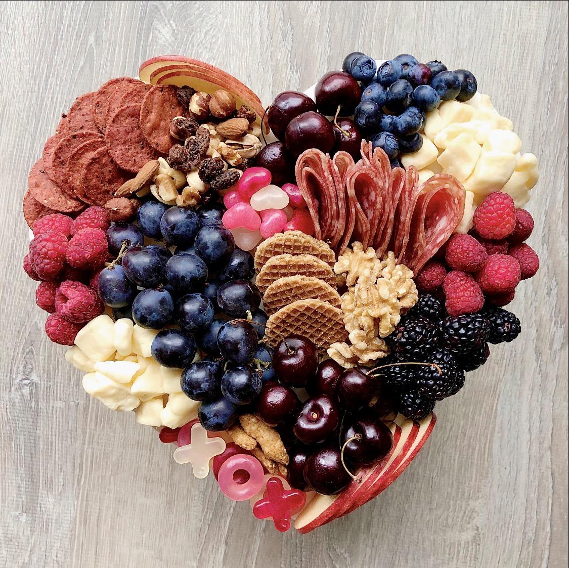 Inspired Valentines Day Charcuterie Board CharcuterieBoard