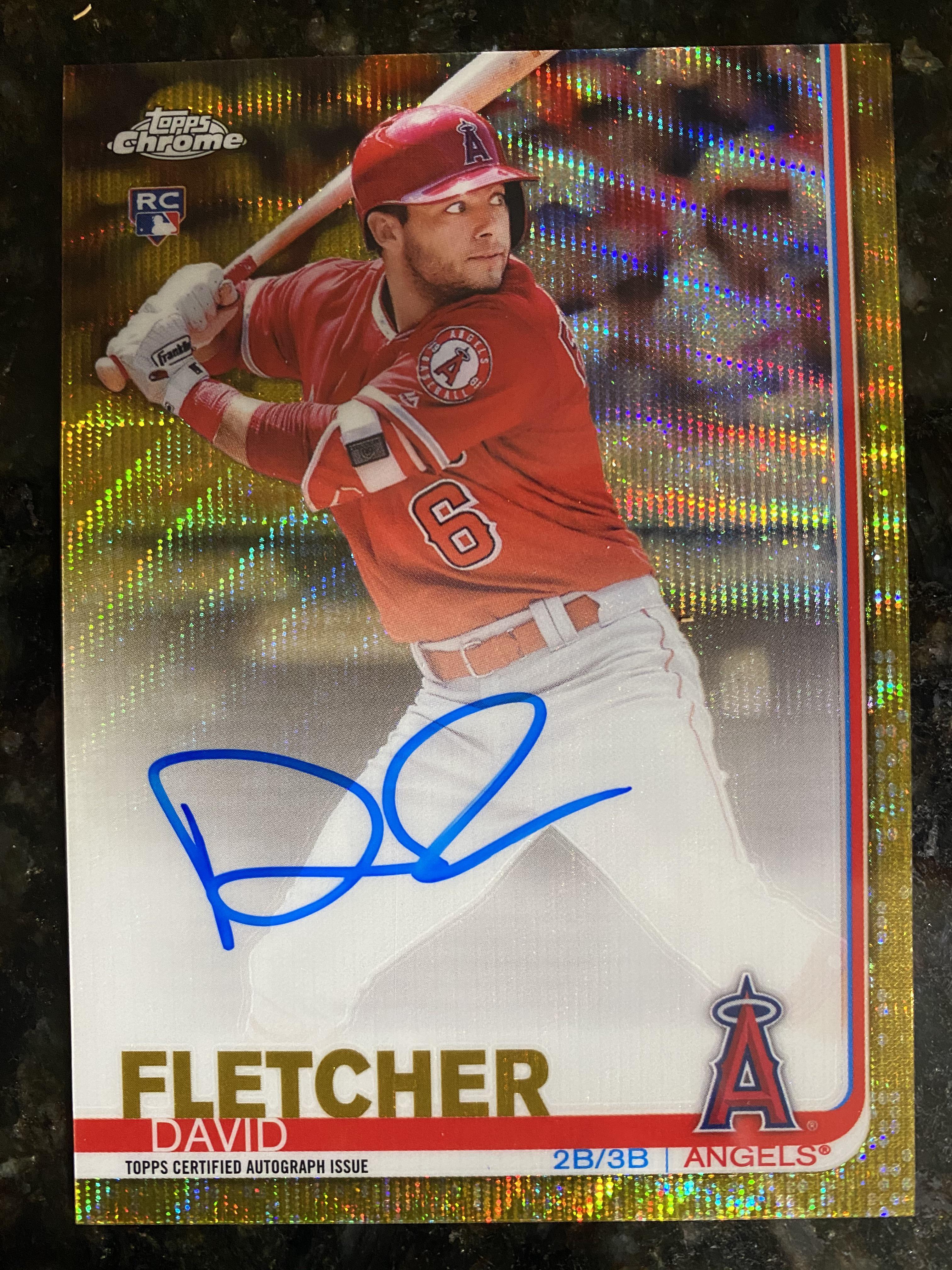 By far, my best David Fletcher autograph card and collection of him