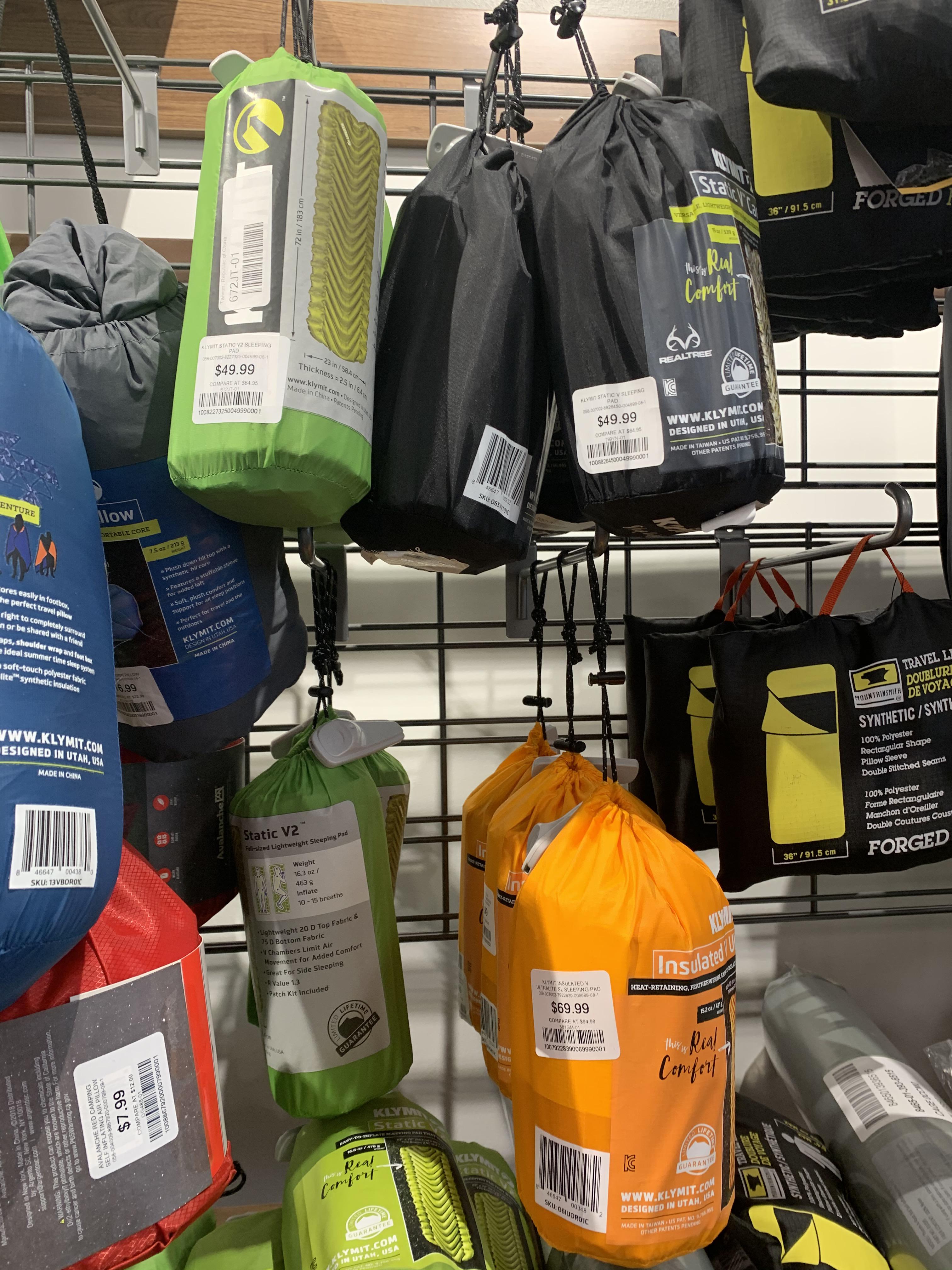 Cheap Klymit Sleeping Pads!! r/CampingGear