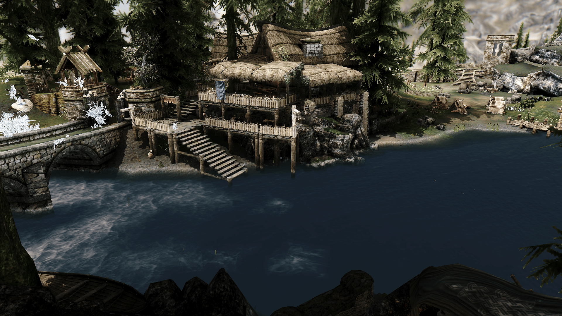 It's a shame that there're not many things to do at Darkwater Crossing
