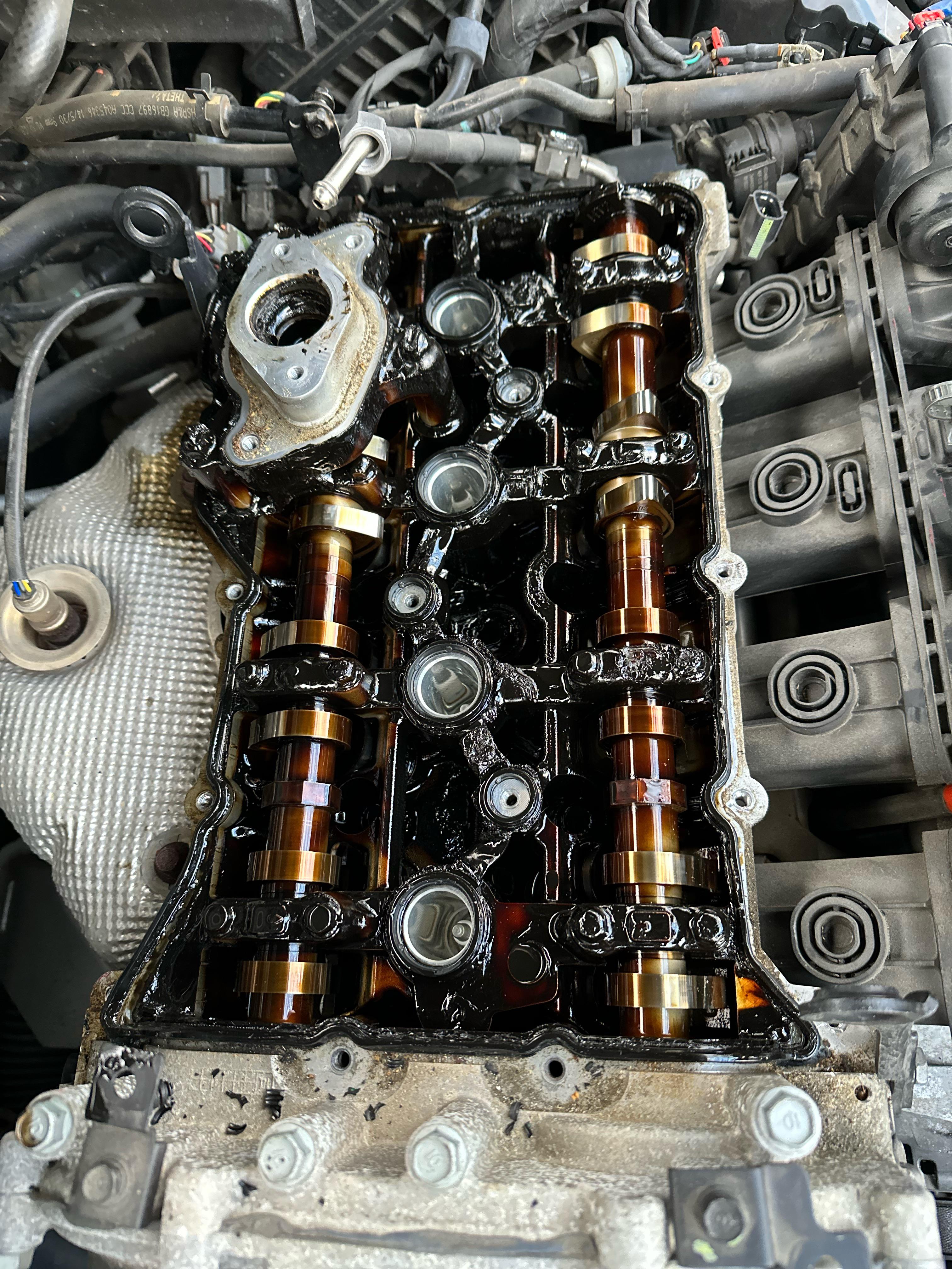 Replacing the valve cover gasket. Is there anything I could to to clean