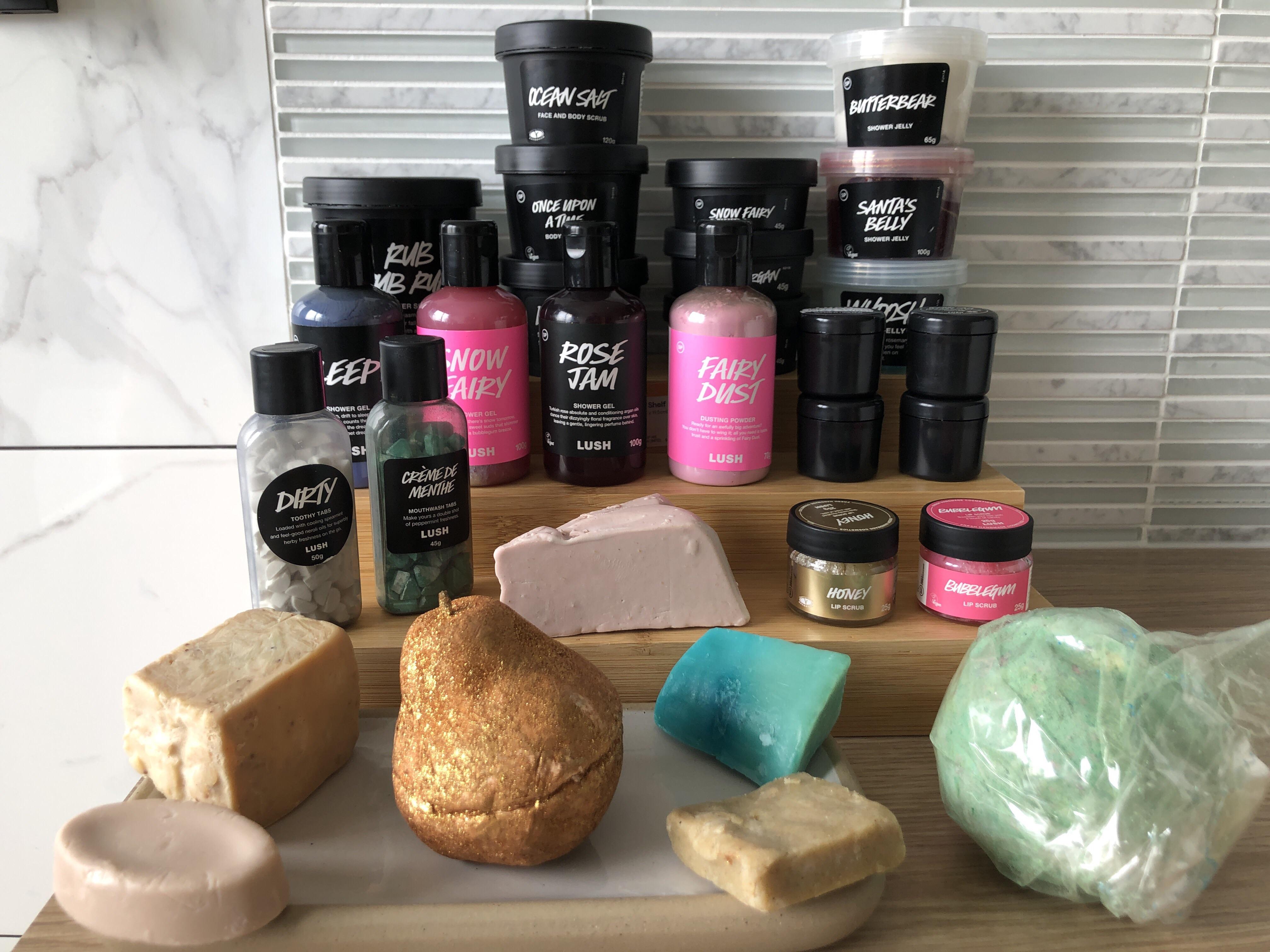 my very first lush sale haul r/LushCosmetics