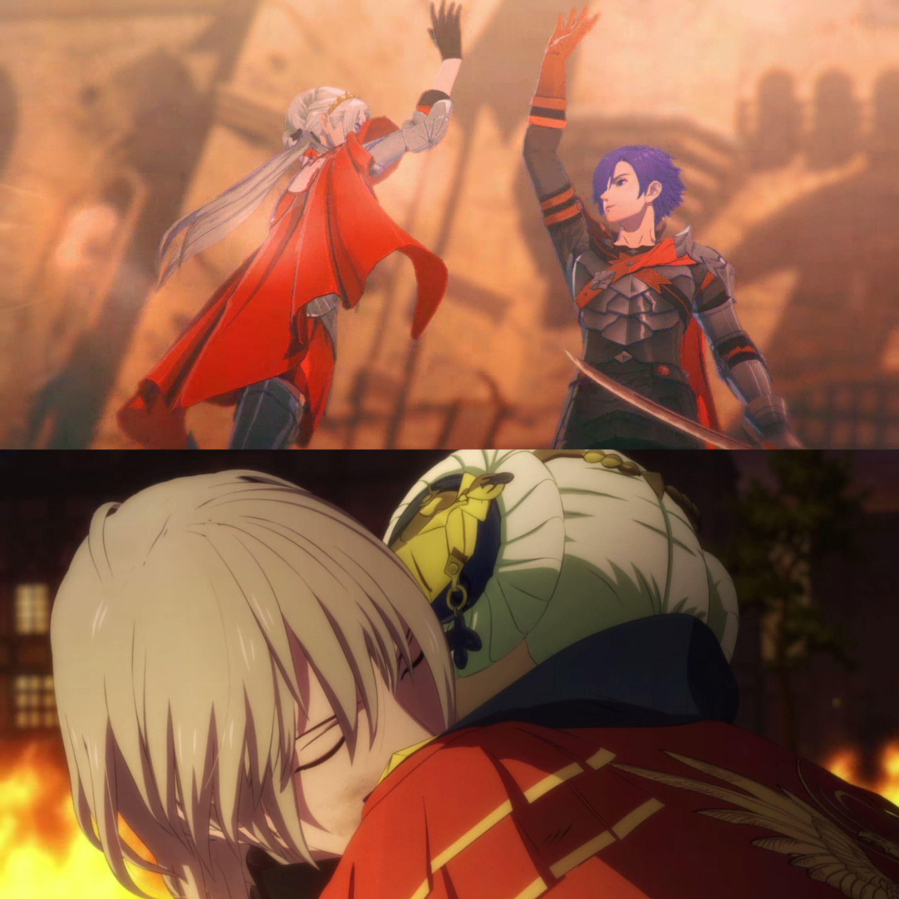 The best final cutscenes in three houses and three hopes! 🙂 r/Edelgard