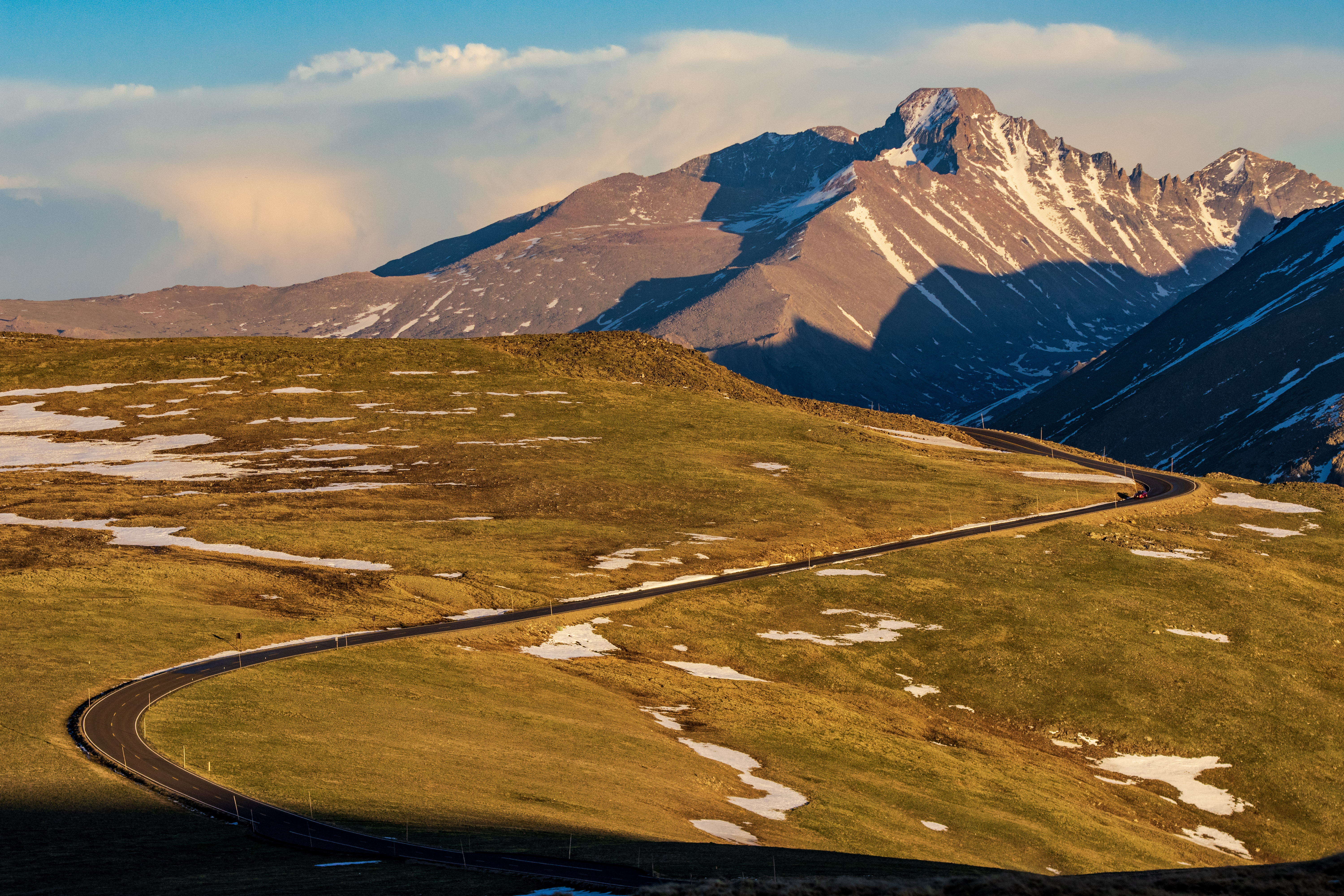 Trail Ridge Road Yesterday Afternoon r/Colorado