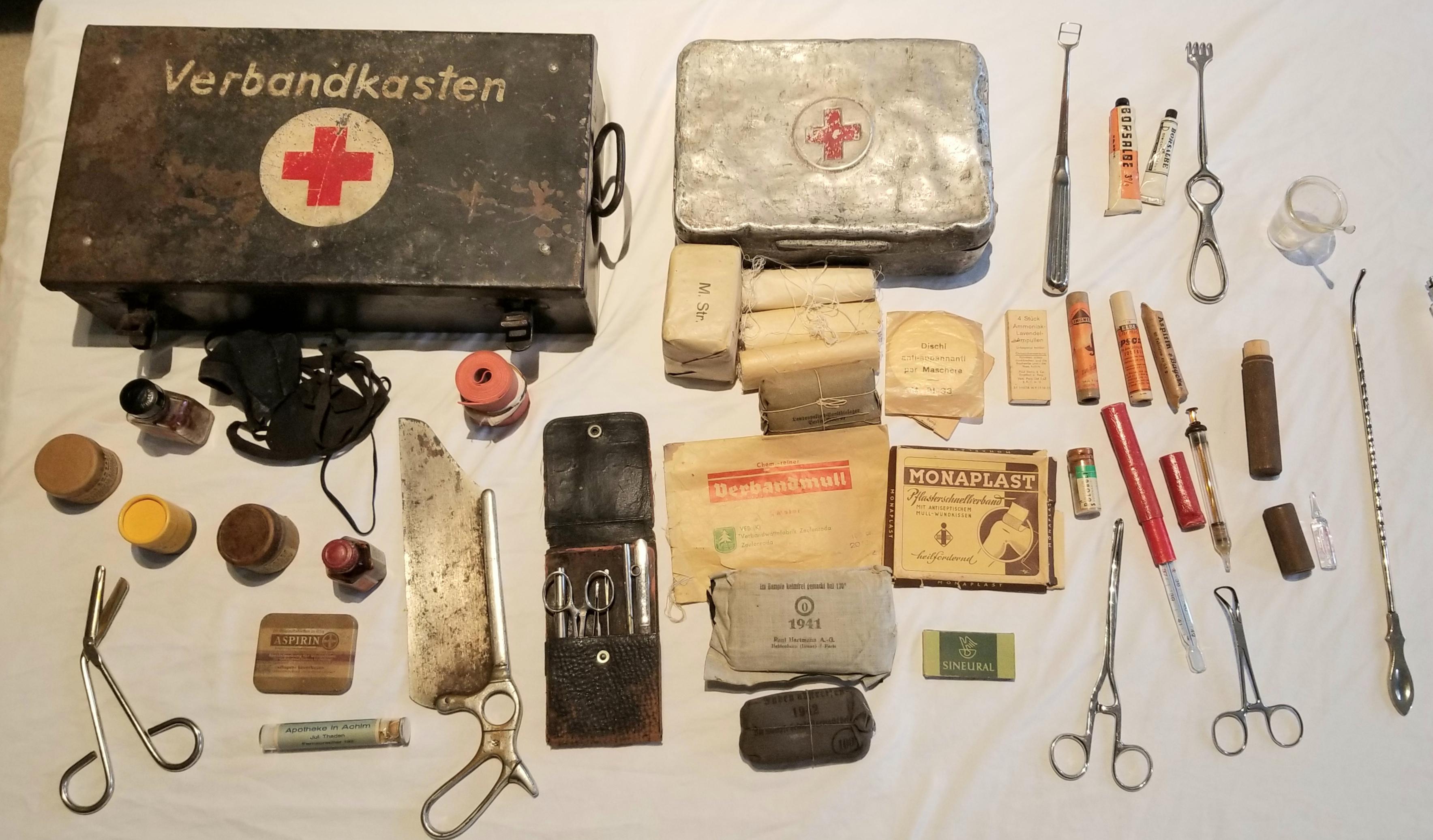 WW2 German Medical collection. More pics in the comments r