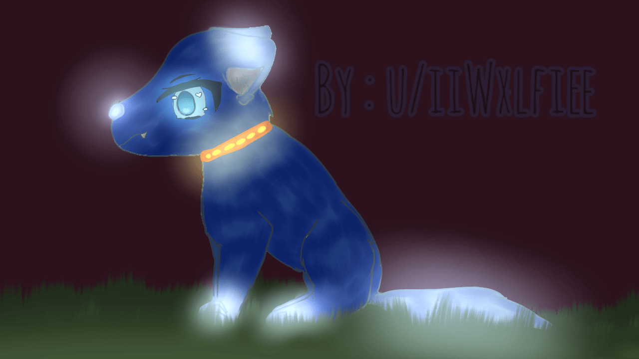 Roblox Adopt Me Neon Blue Dog