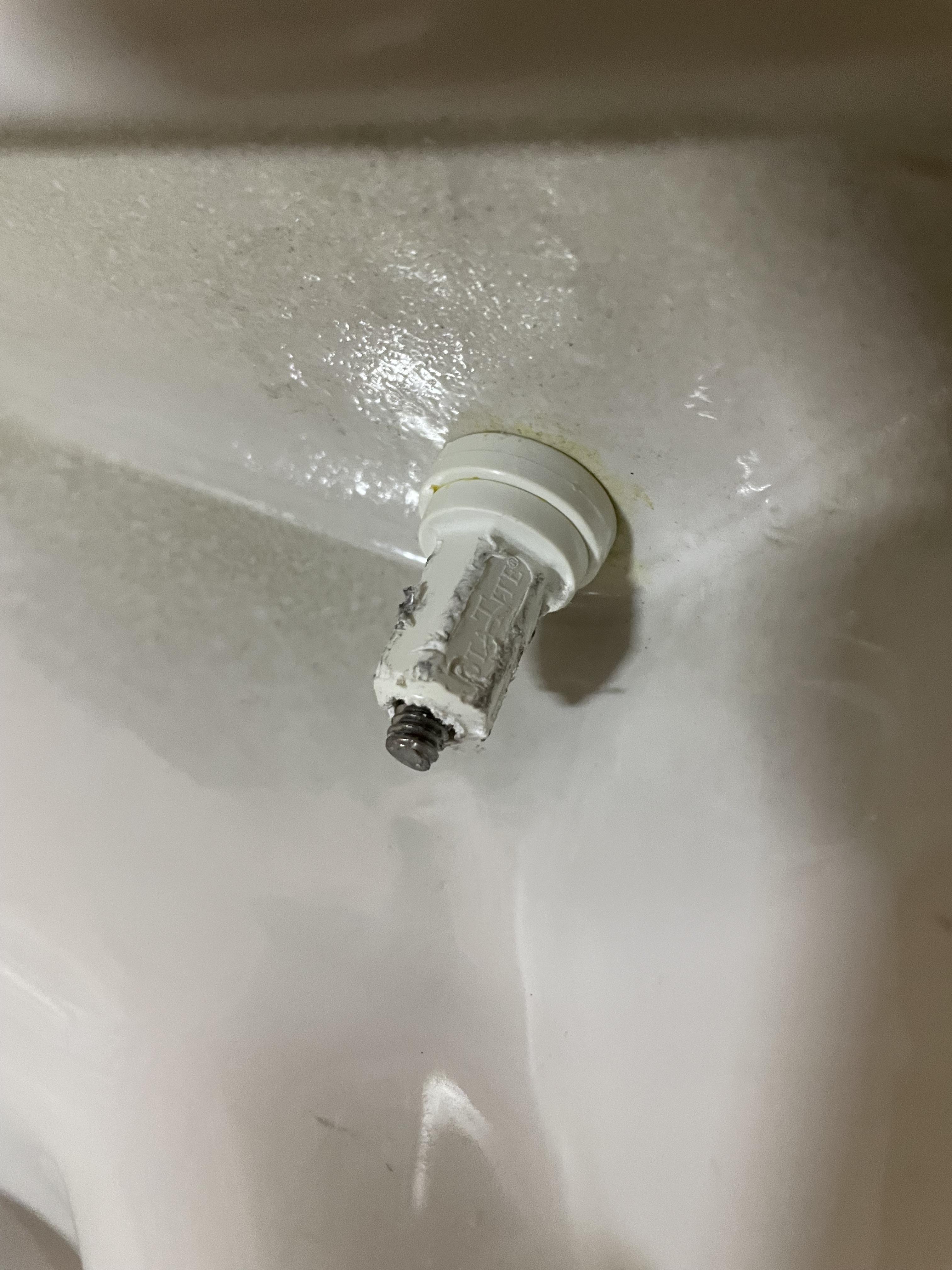 Toilet Seat Bolt Stripping r/Plumbing