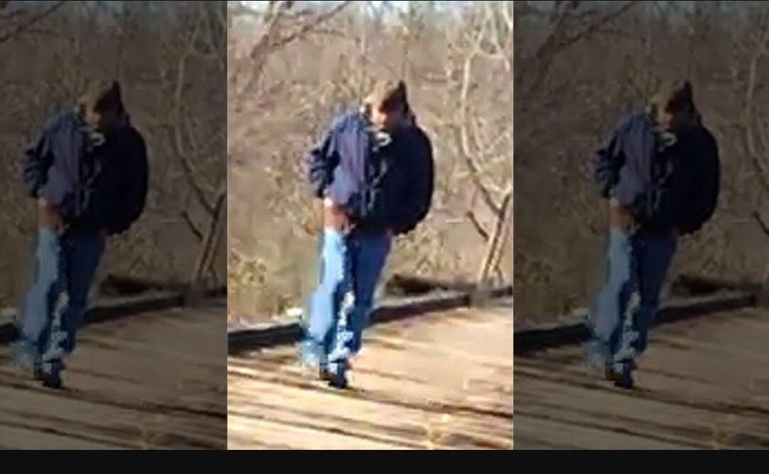 This man is a suspect in a double homicide in Delphi Indiana where he