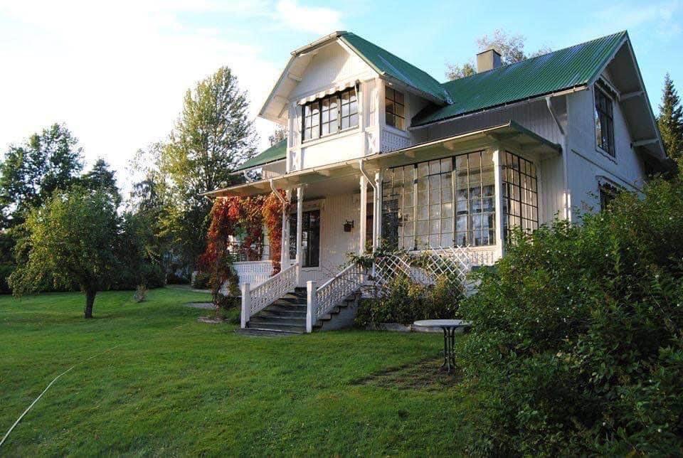 Villa Hållnäs in Sundsvall, Sweden, was constructed in 1883 by a local