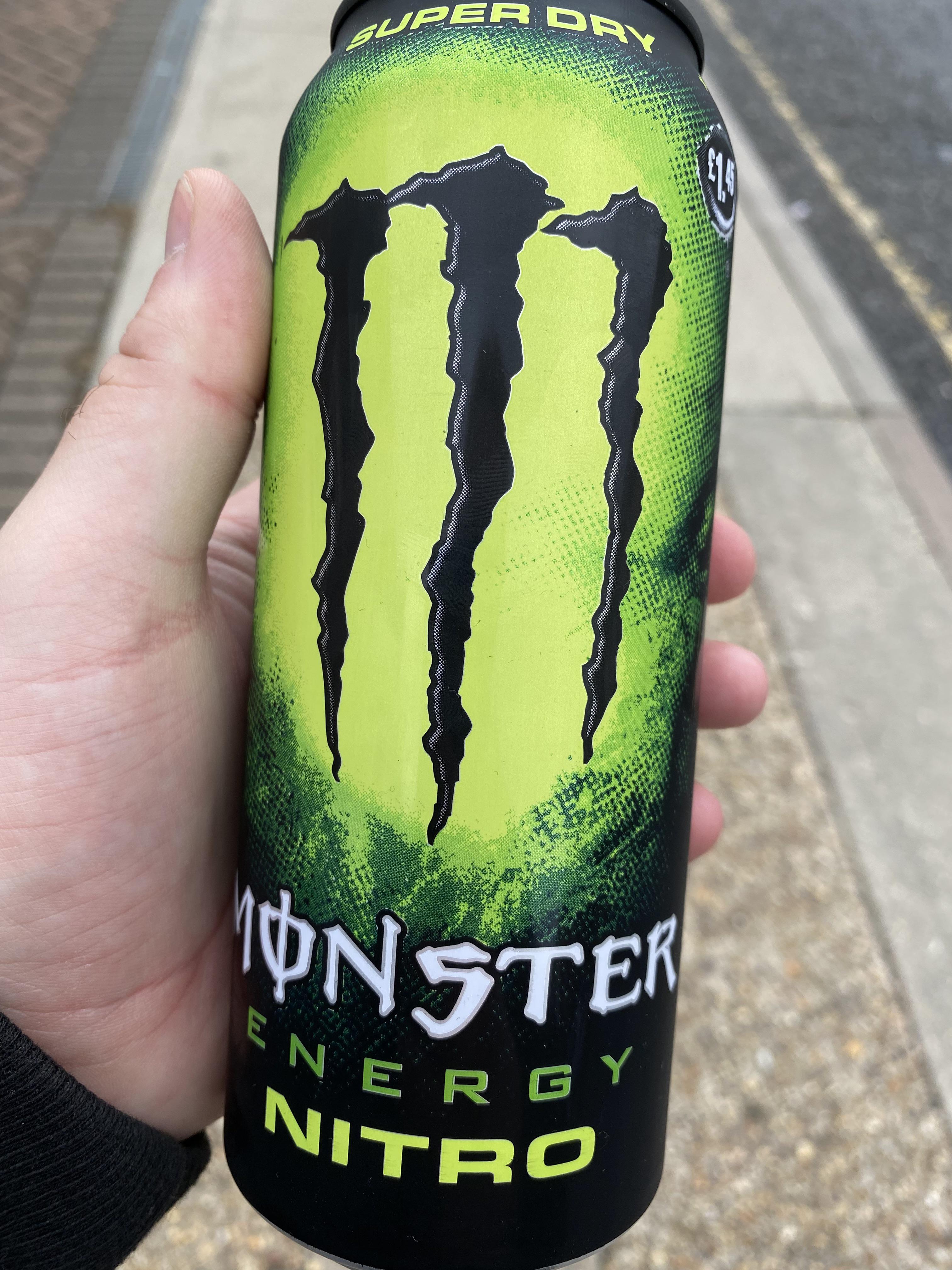 Monster Energy Nitro First time I've seen this energydrinks