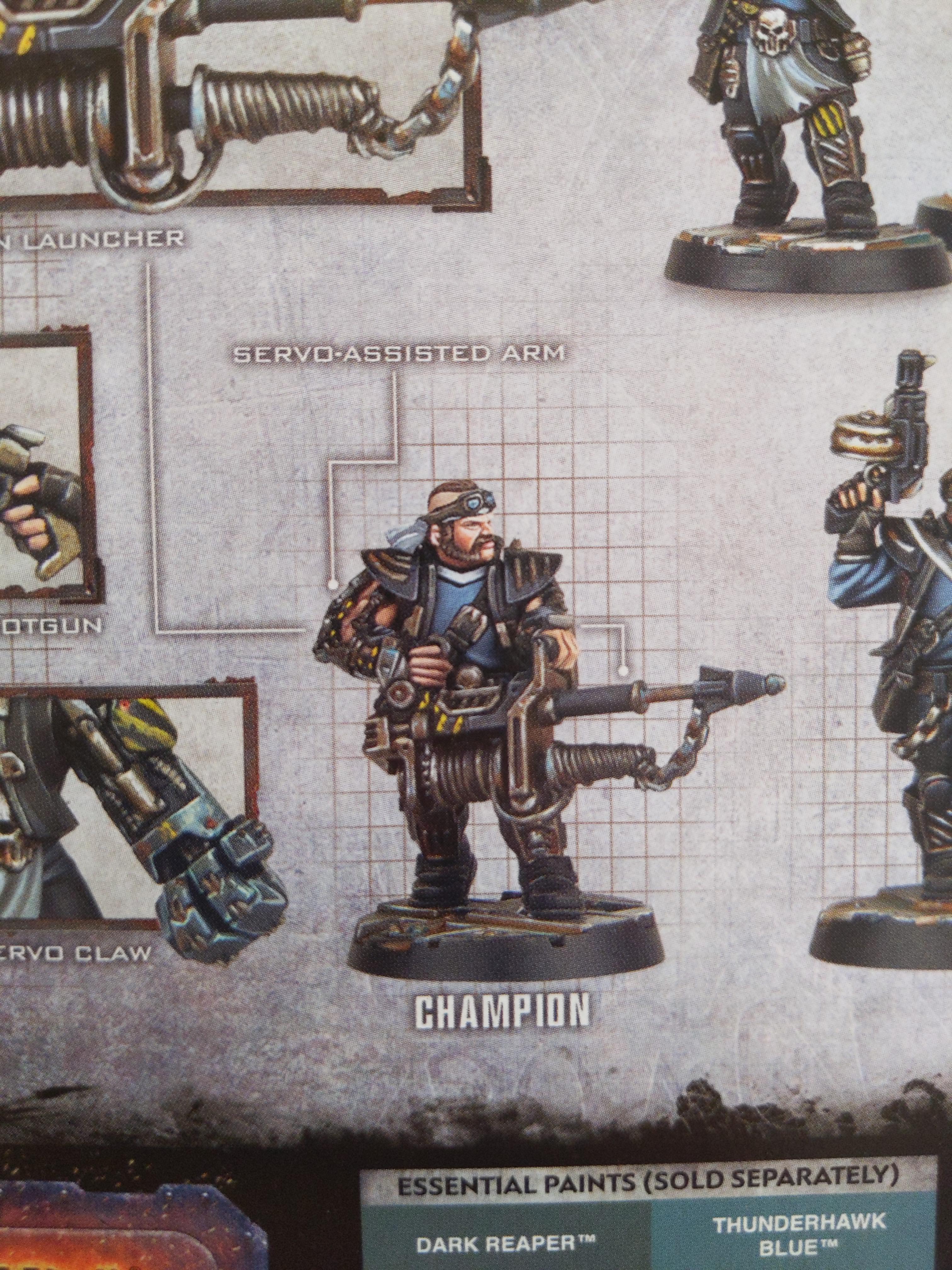 I'm just starting necromunda and I always do WYSIWYG. Is this servo