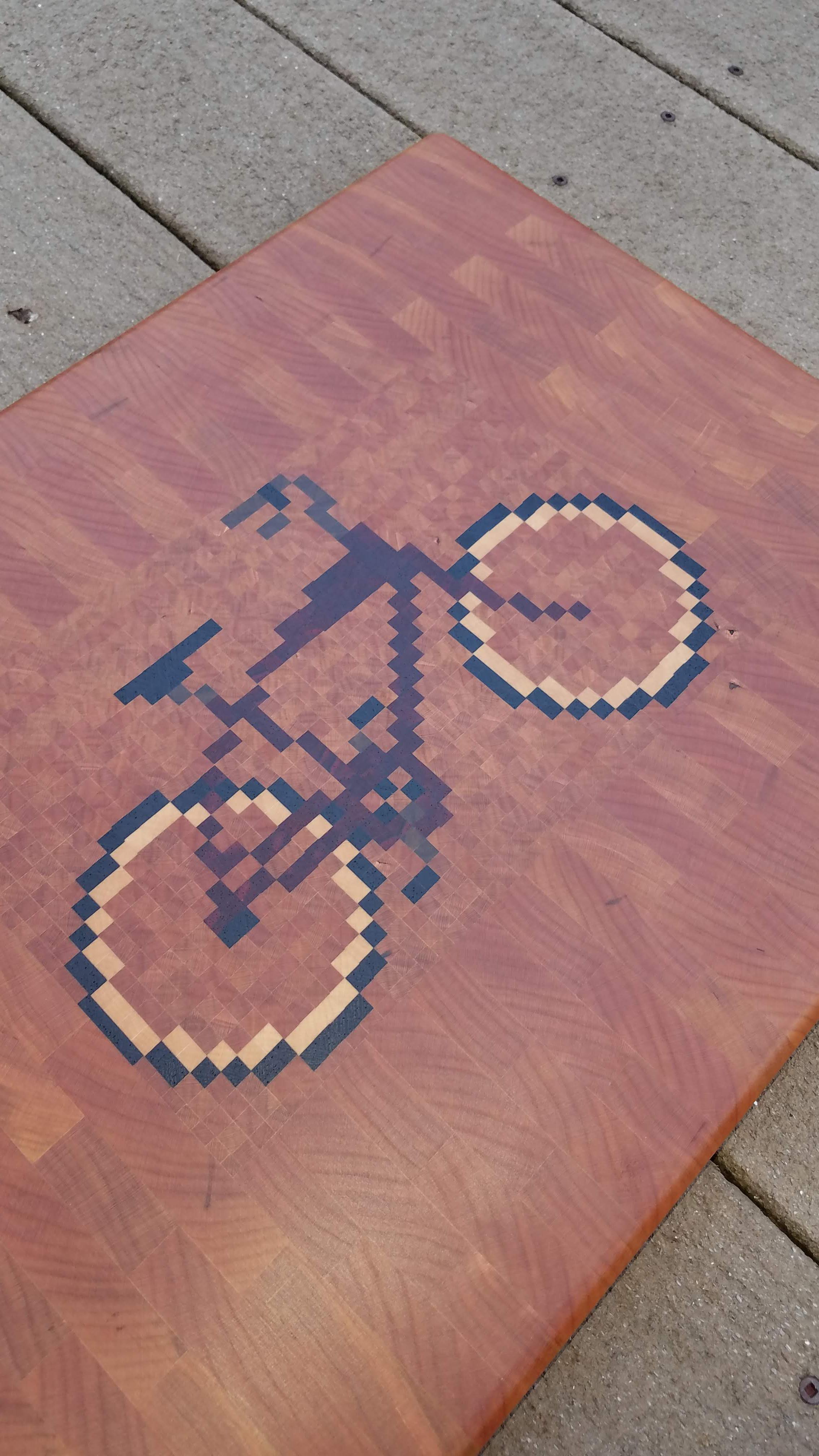 1247 piece Bicycle board r/woodworking