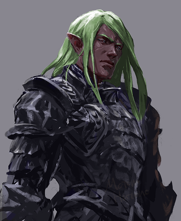 How I imagined Sieghart // Drawing's not mine. sixfacedworld