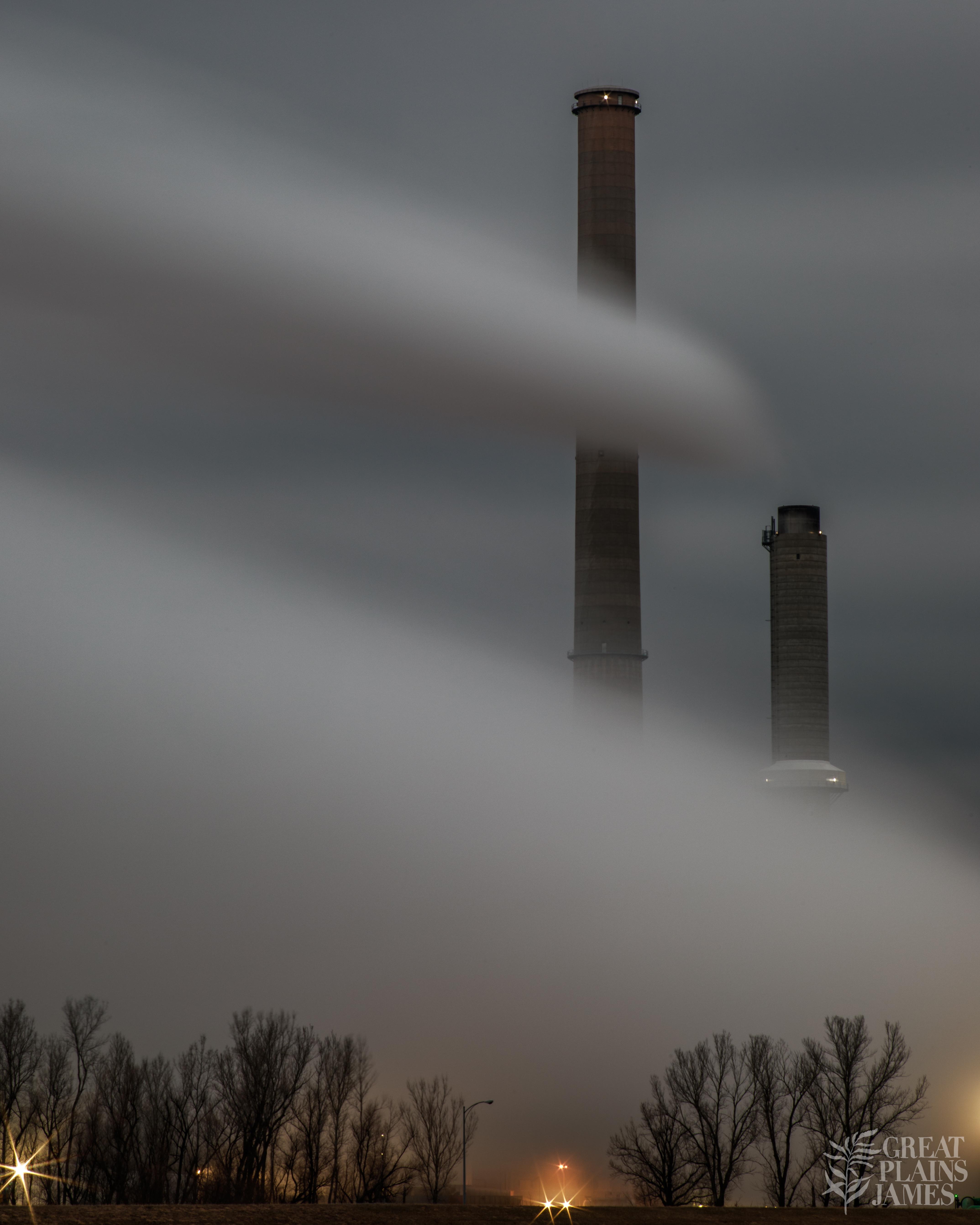 The Power Plant Near Nebraska City, NE. r/pics