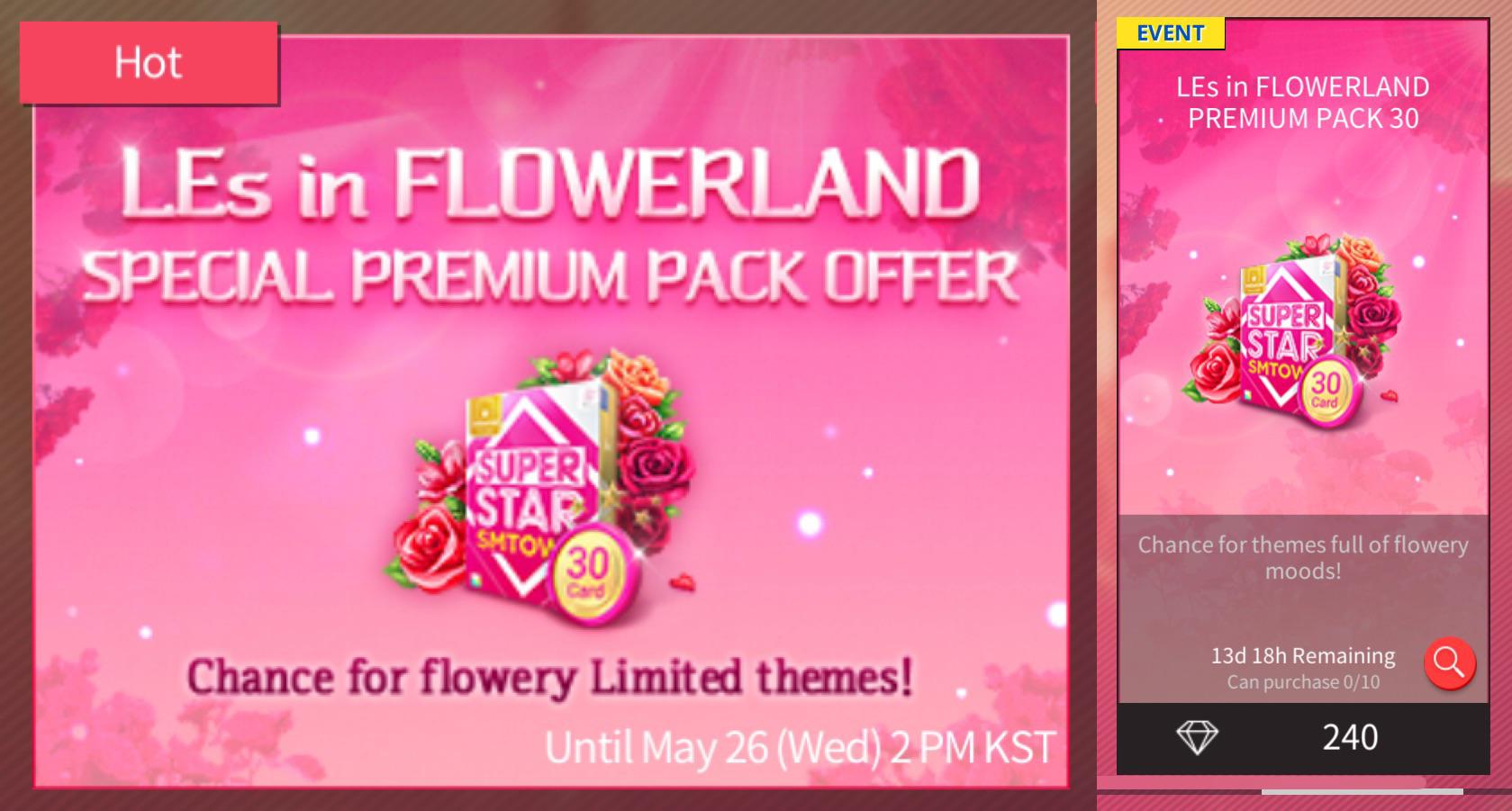 LEs in Flowerland Special Premium Pack (5.12 5.26 2PM KST) r
