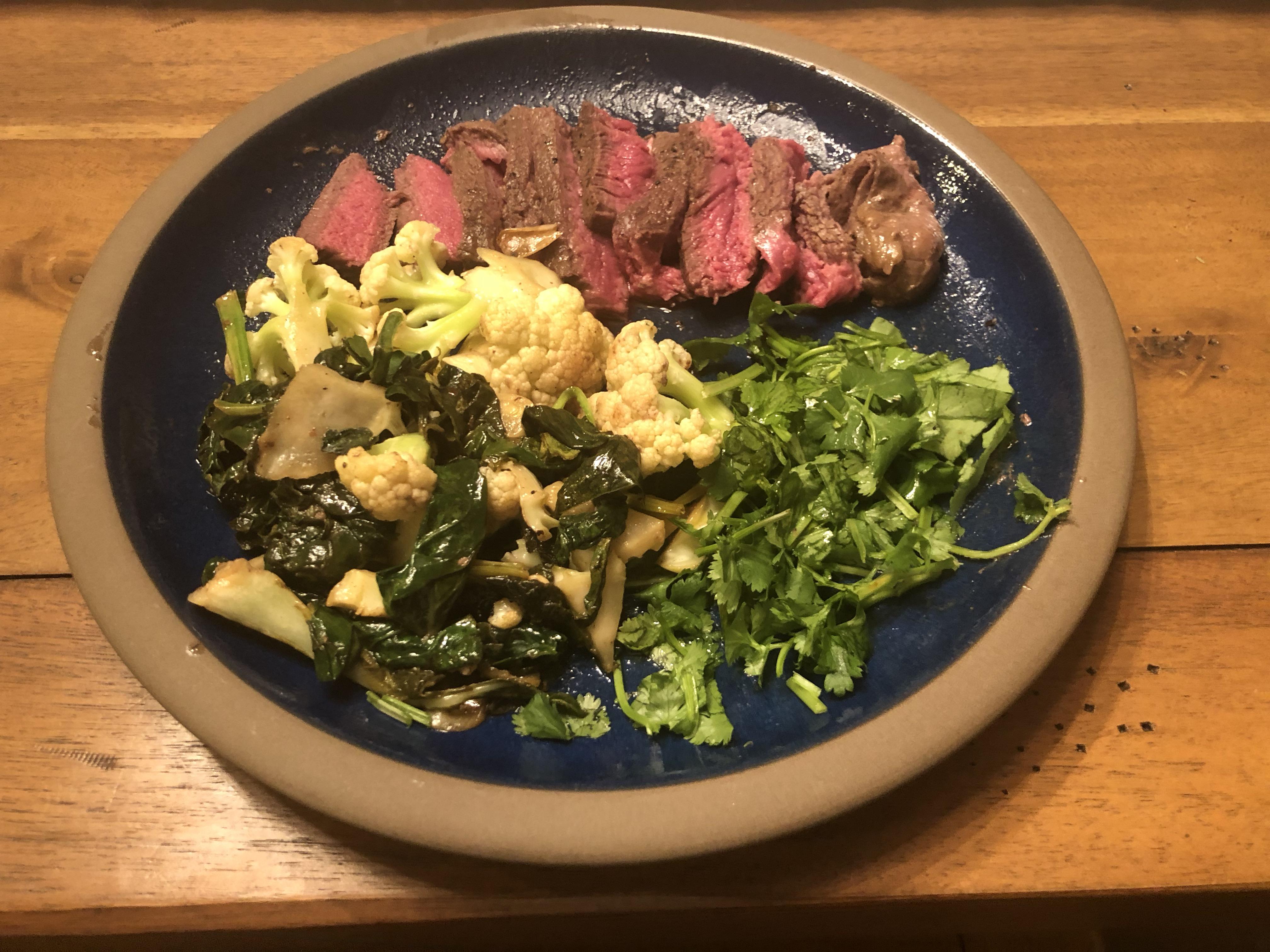 Wednesday’s Blue Plate Special [food pic] r/Paleo