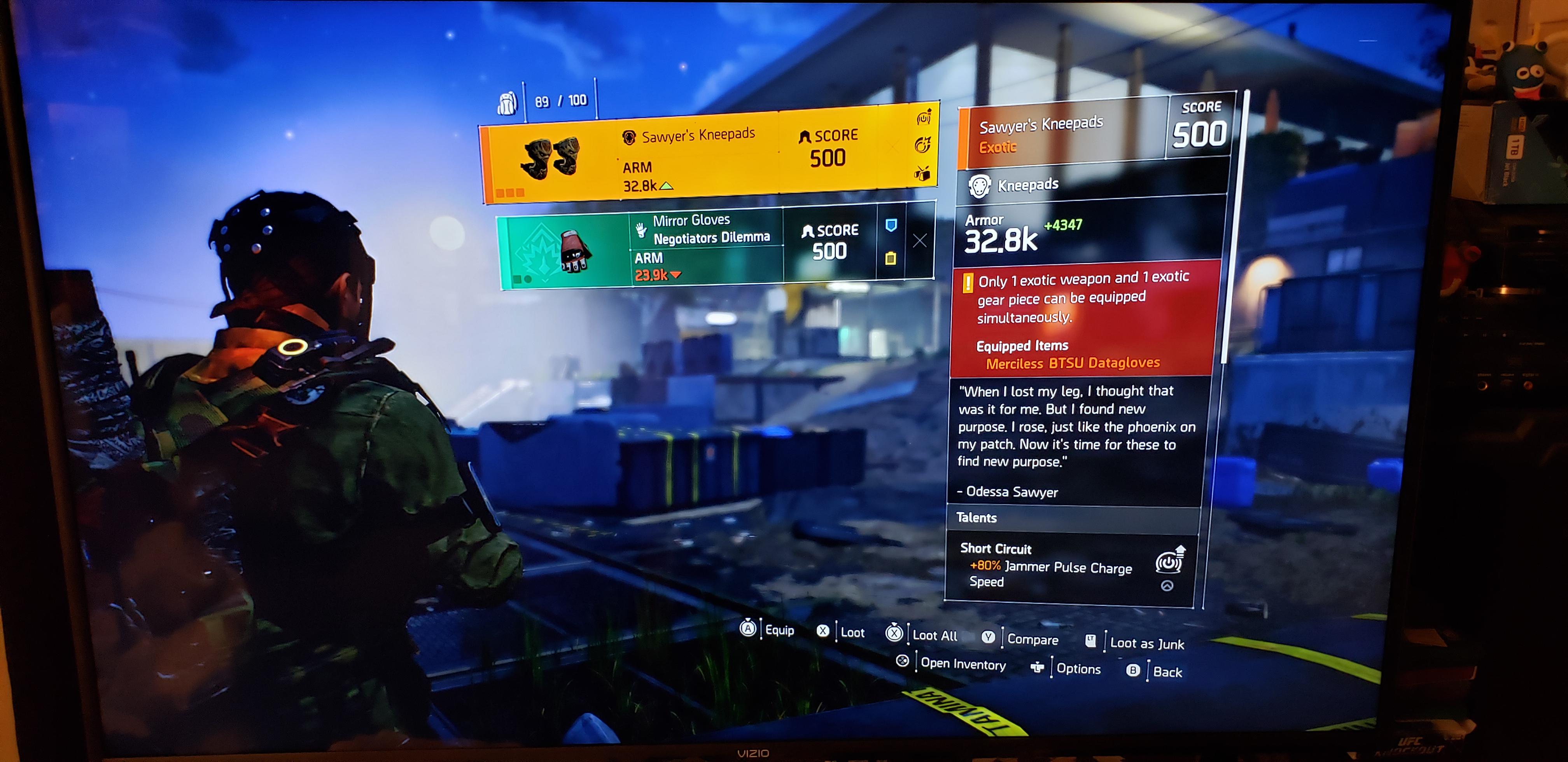 Sawyers Kneepads Potomac Challenging P416 r/the_division_2