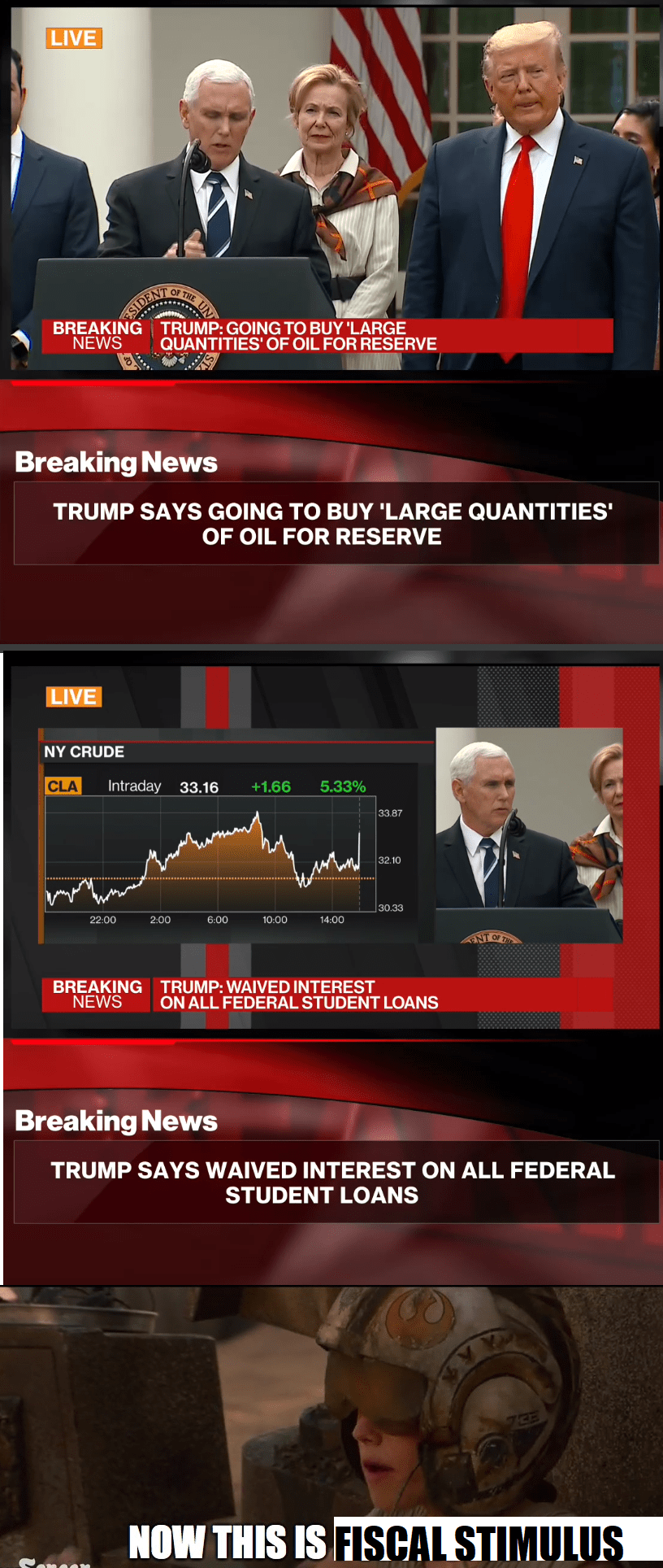Student Loan Interest Waived, Going to Buy Oil wallstreetbets
