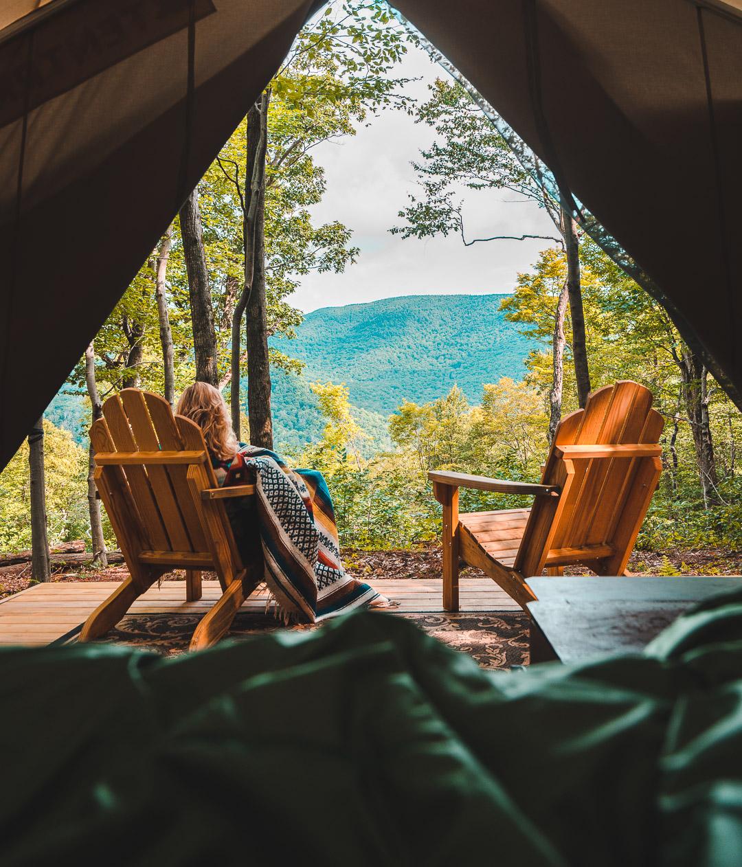 Home for the night. Catskill Mountains, NY r/camping