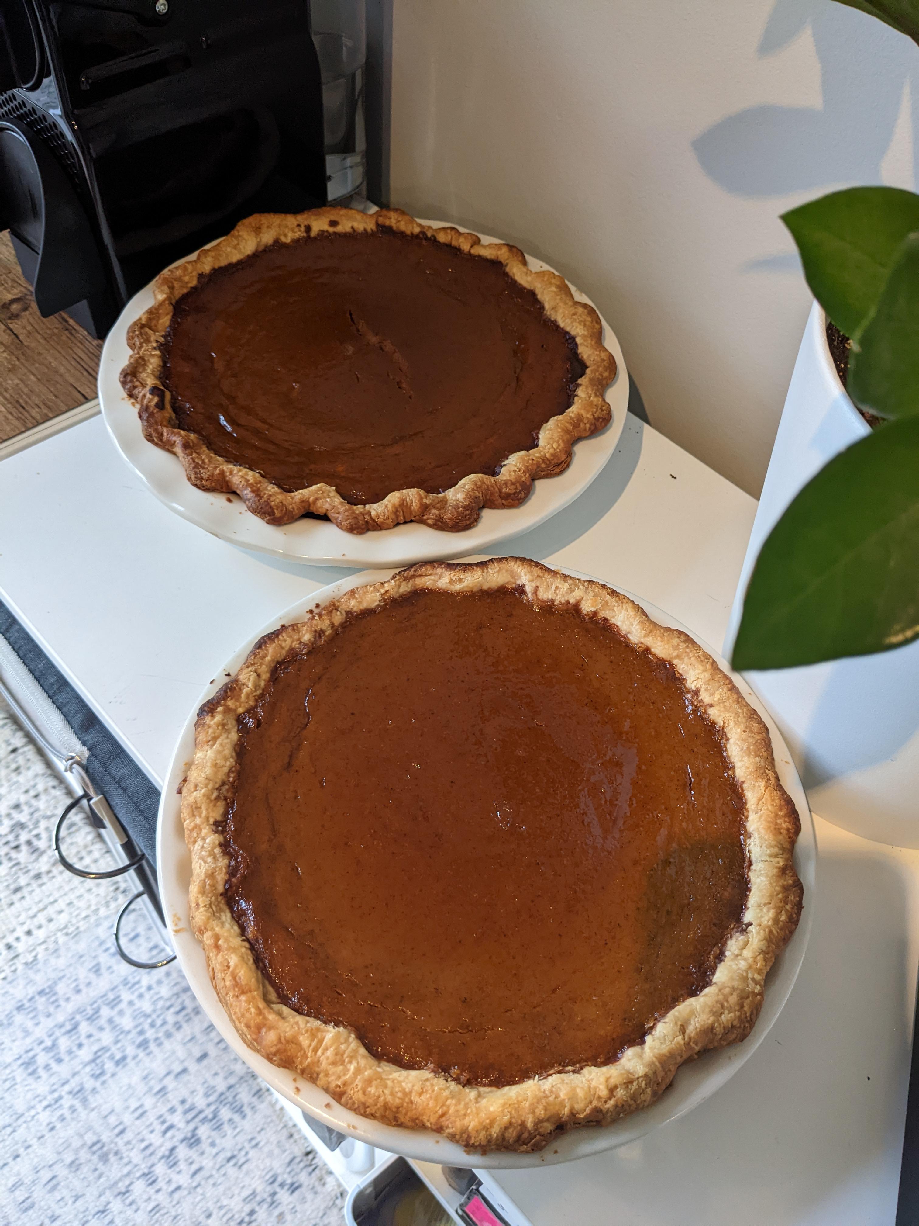 caramelized honey pumpkin pie for Canadian thanksgiving! 🦃 r