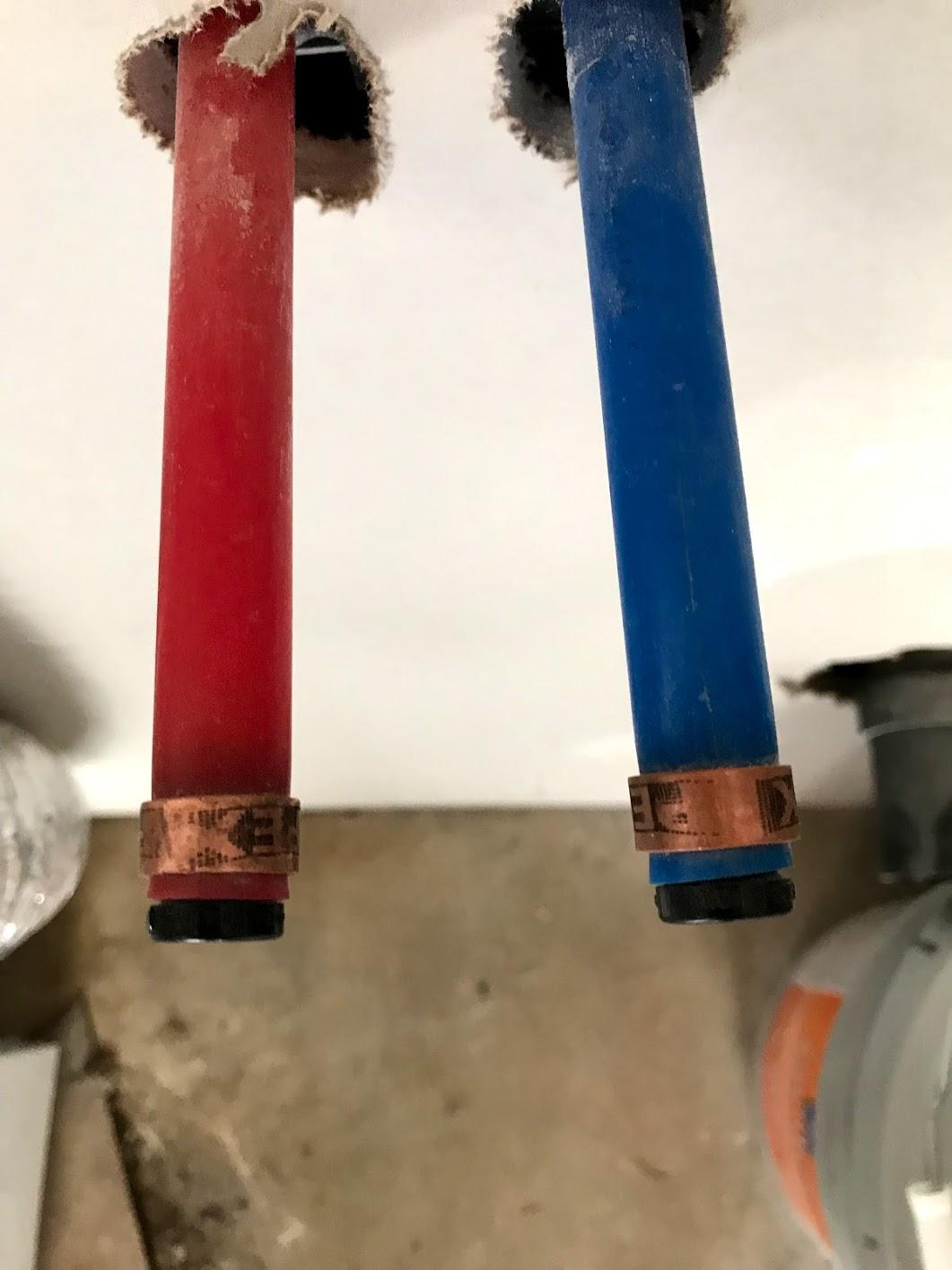 Recently had my galvanized pipe replaced with PEX. I'd like to install