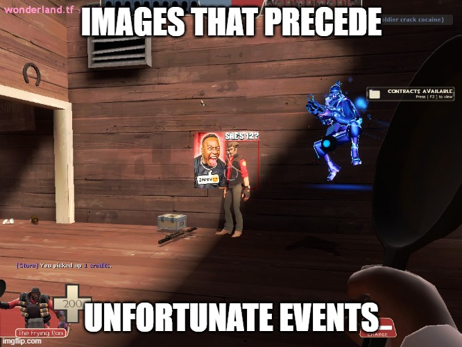 I wanted to screenshot the sniper because I thought it was funny but