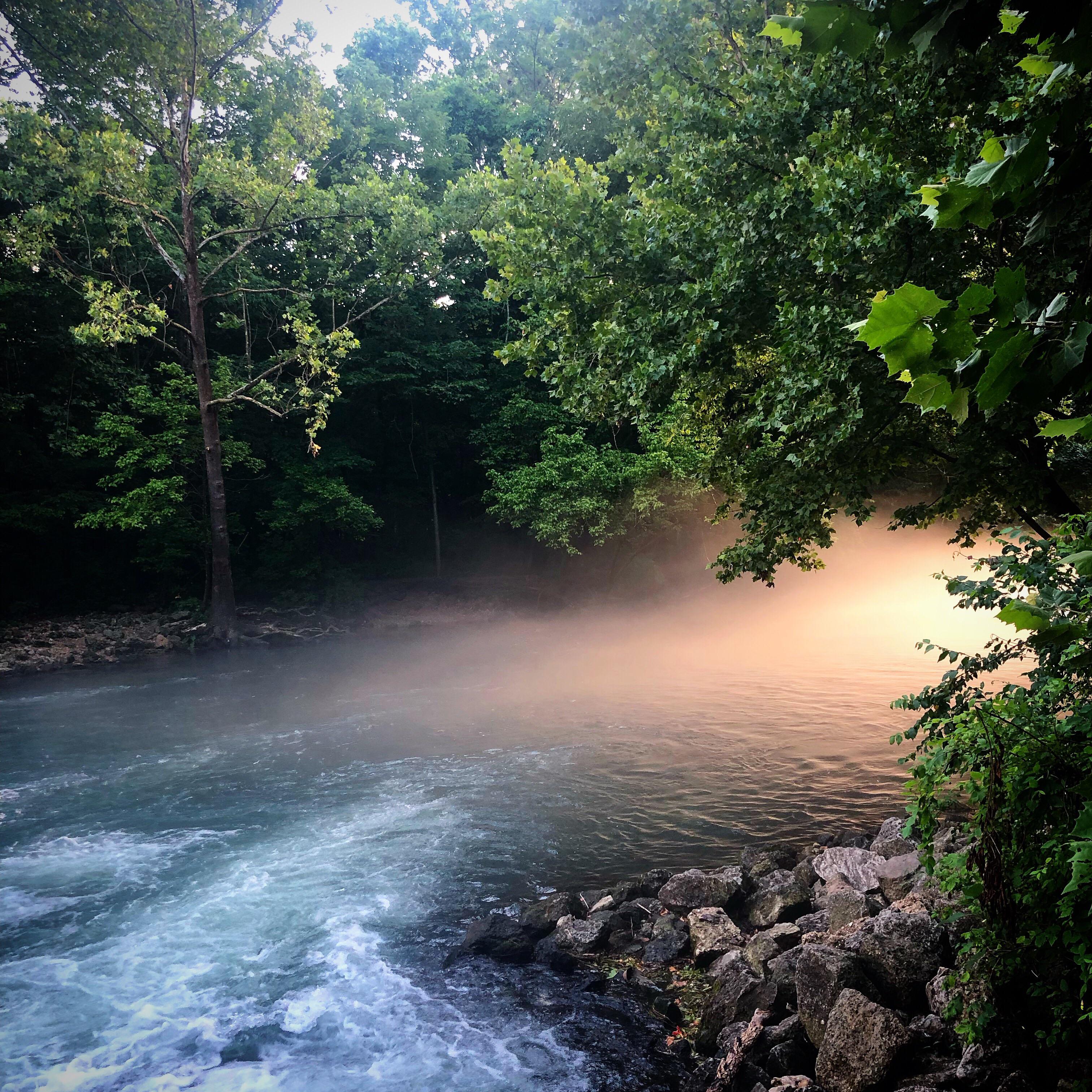 Steamy afternoon at Springs. Lebanon, MO USA r/CampingandHiking