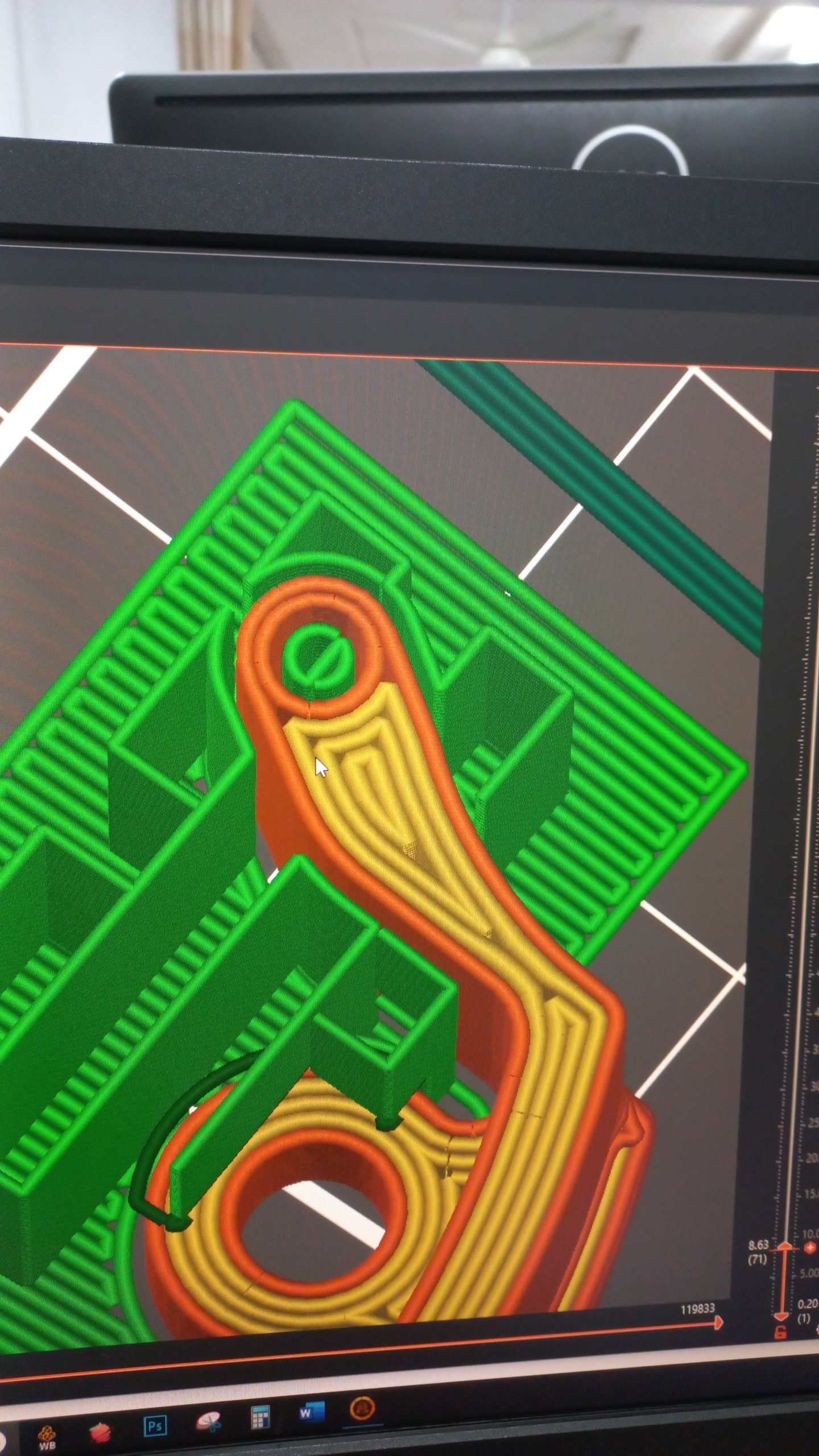 How can I make the slicer not put supports through this hole? I am