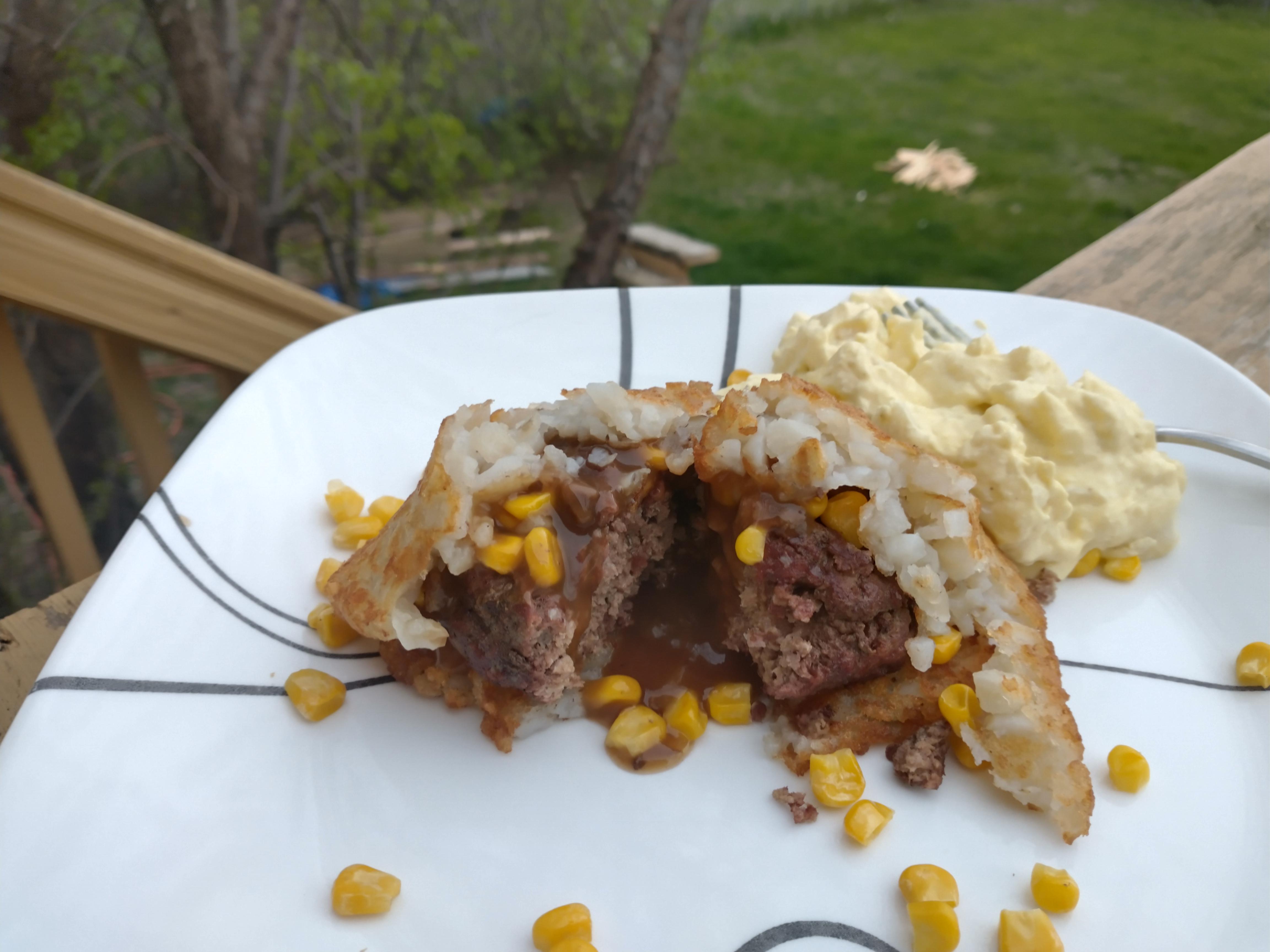 I hamburgerized the famous Minnesotan delicacy known as tater tot