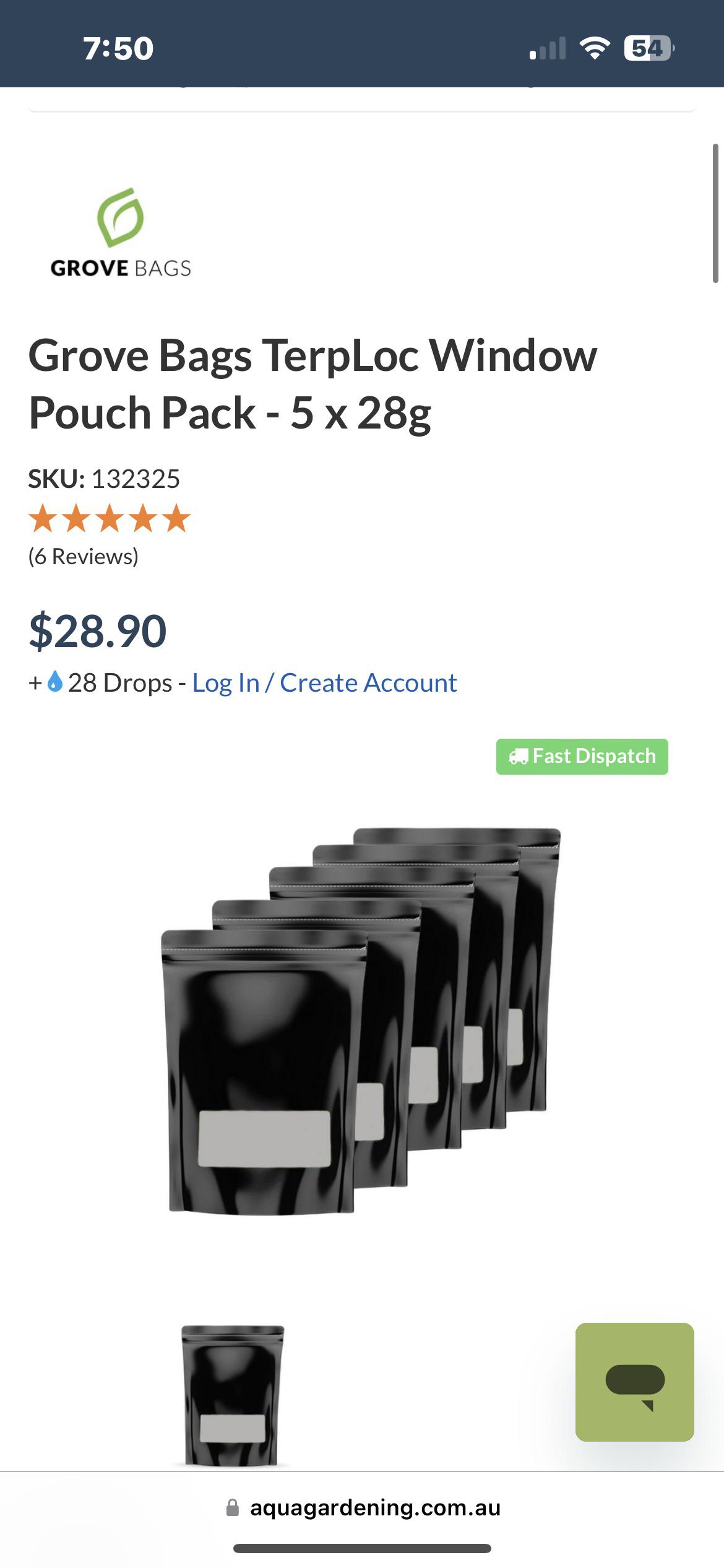 Grove bags for curing ? r/AusGrowers