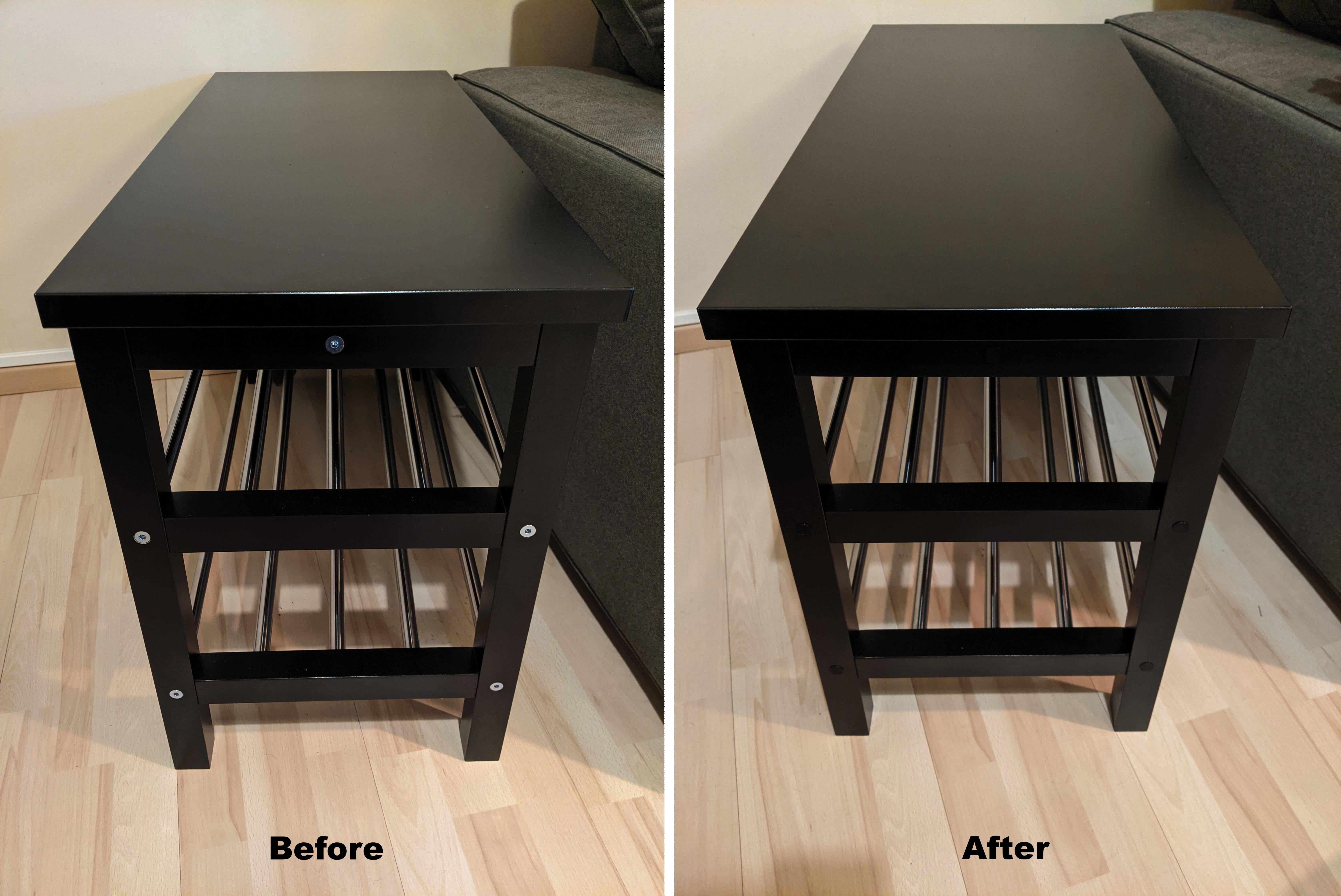 Got new Ikea furniture but something needed fixing, 3D printing to the