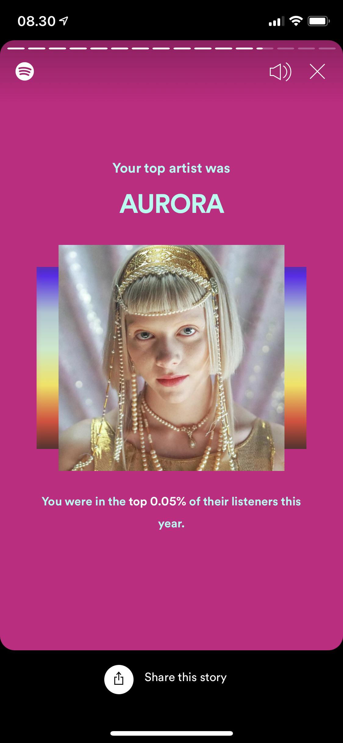 Sooo.. I started listening to Aurora this year, and never really
