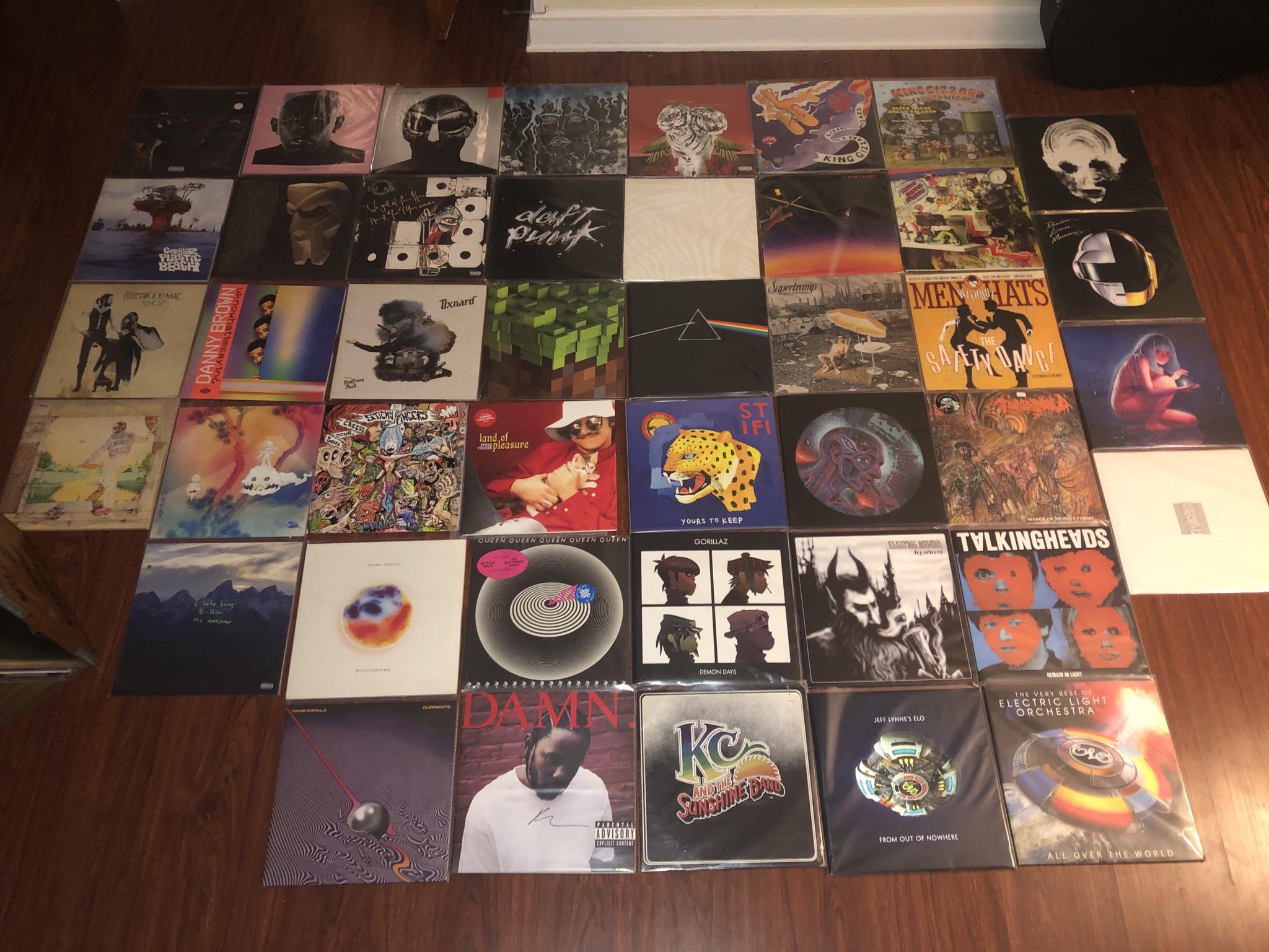 My collection so far! Definitely need more beach house and SLEEP albums