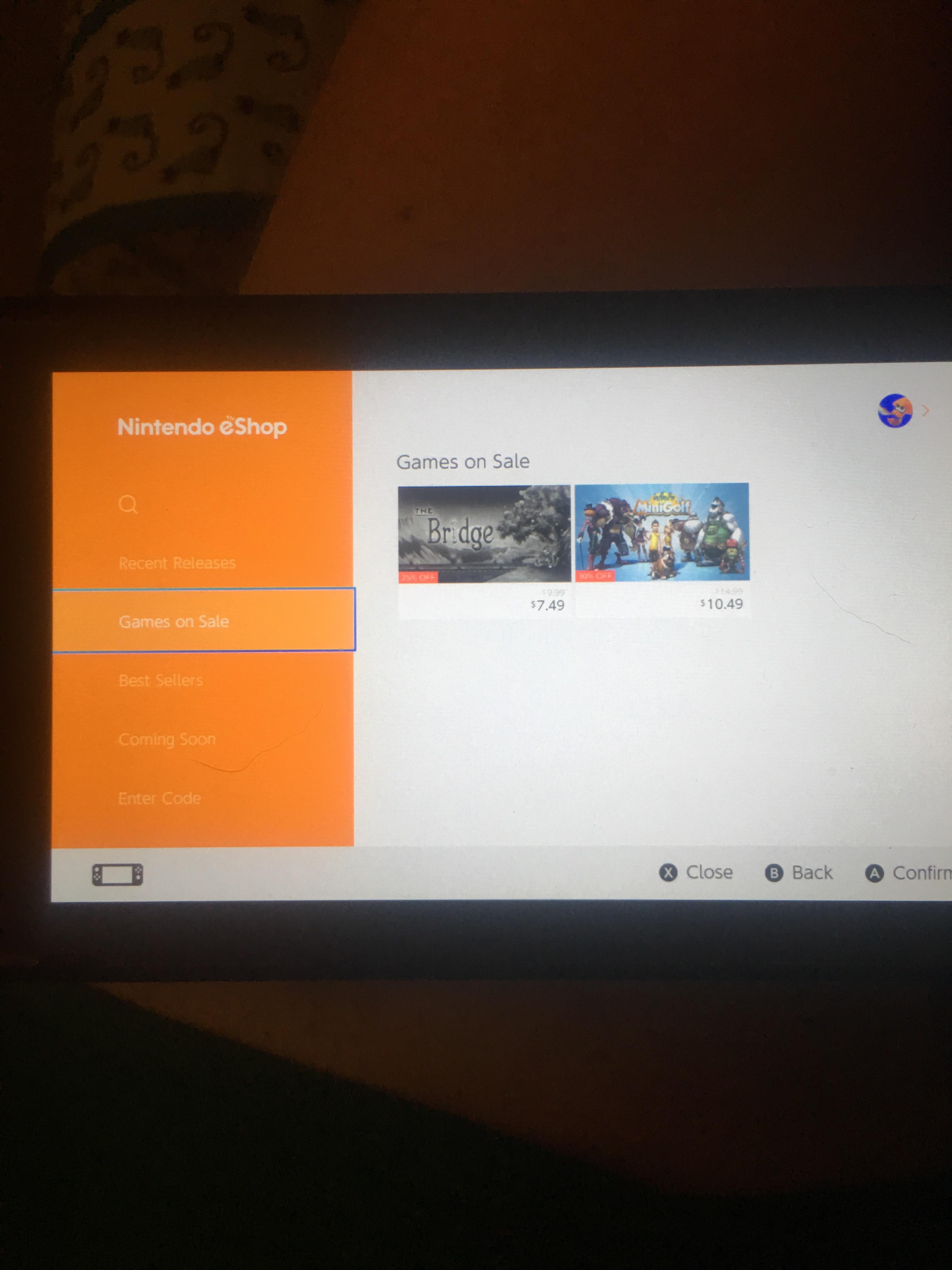 Switch now has a Sale section. r/NintendoSwitch