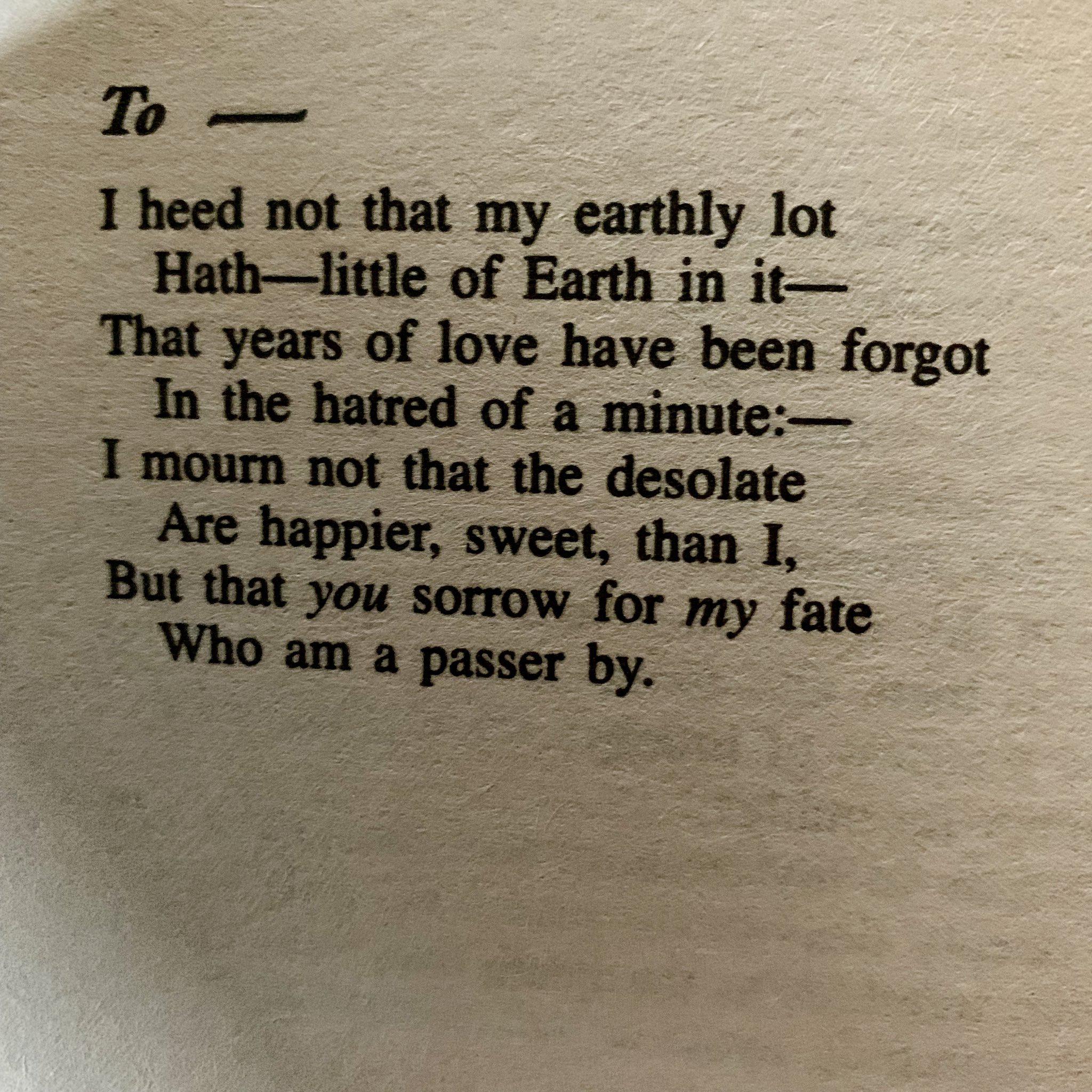 Famous Poems By Edgar Allan Poe