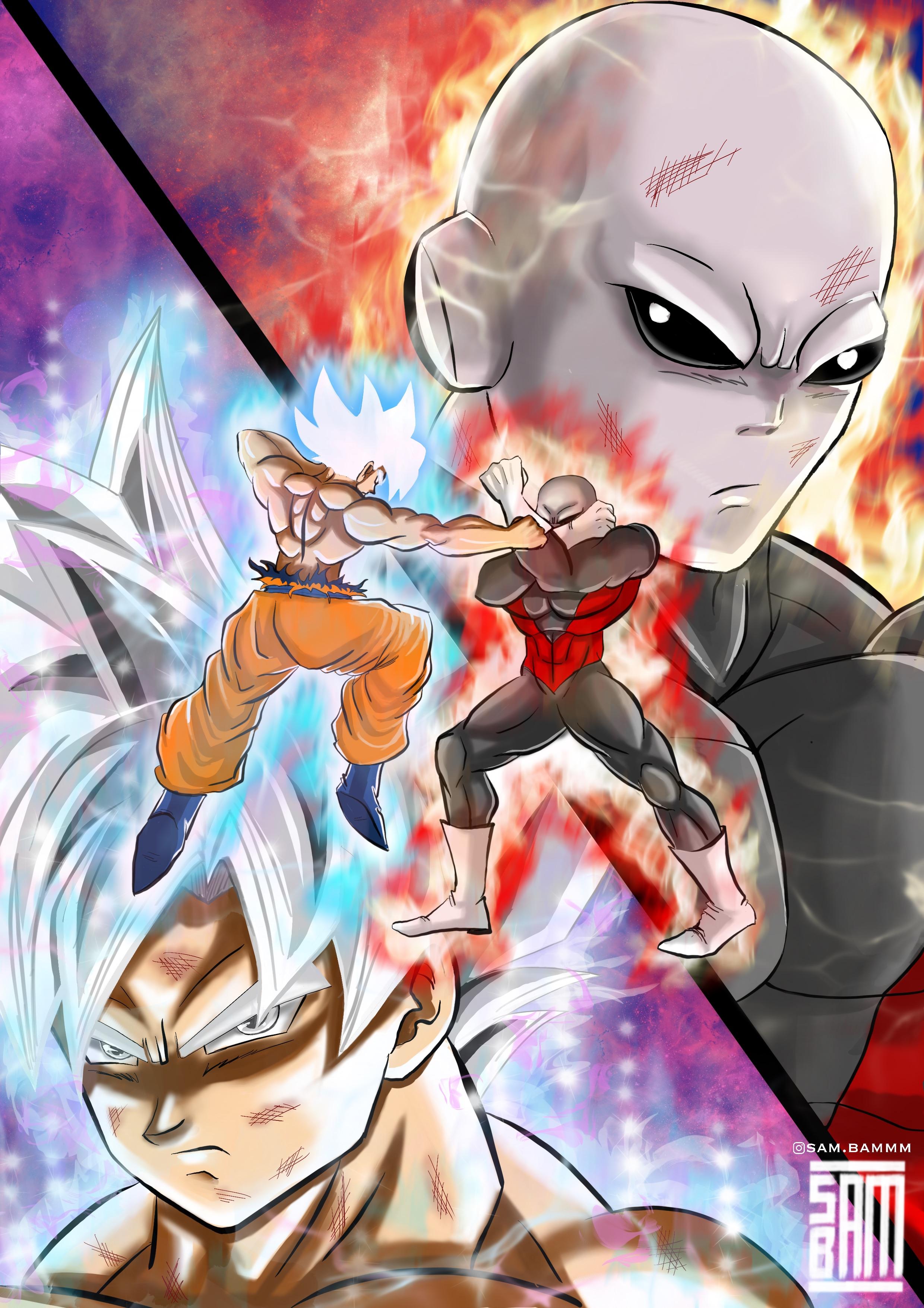Goku Mastered Ultra Instinct vs Jiren [Fanart] r/Dragonballsuper