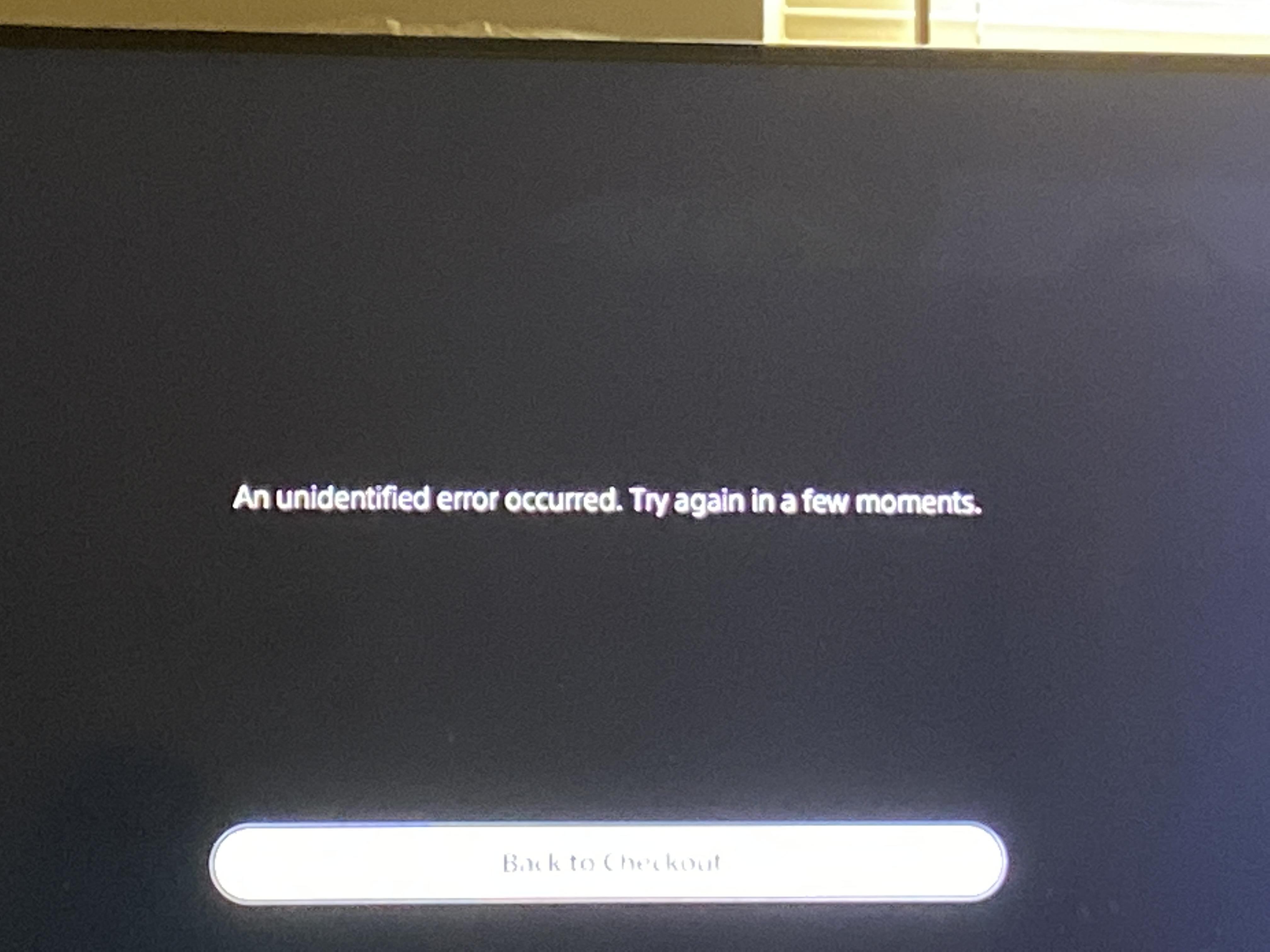 Can't redeem ps plus trial on PS5 due to unidentified error r/PlayStationPlus