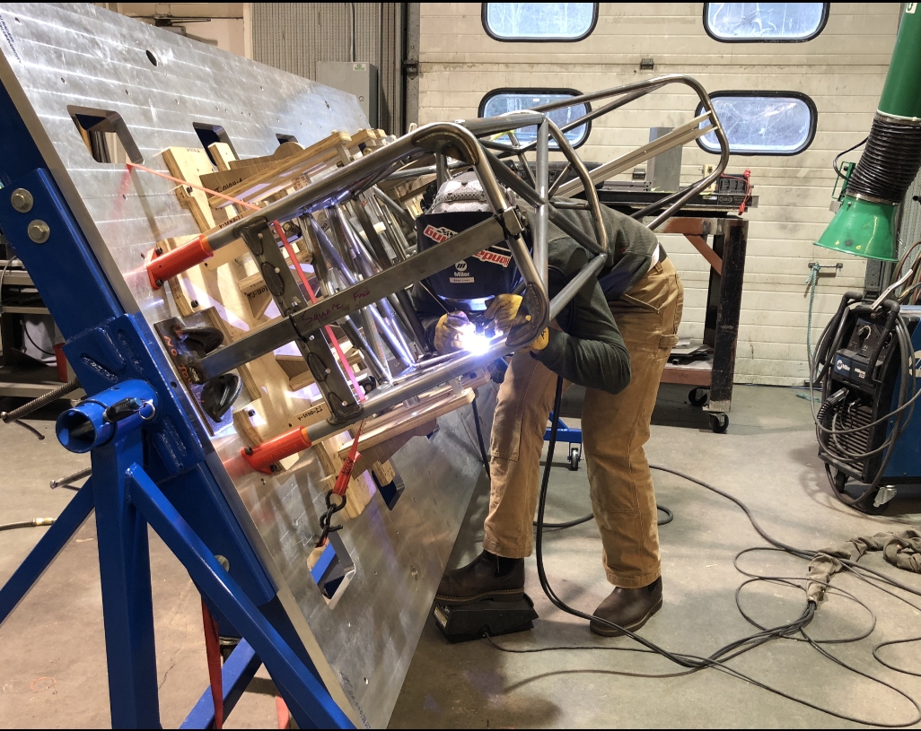 Weld me sideways r/FSAE