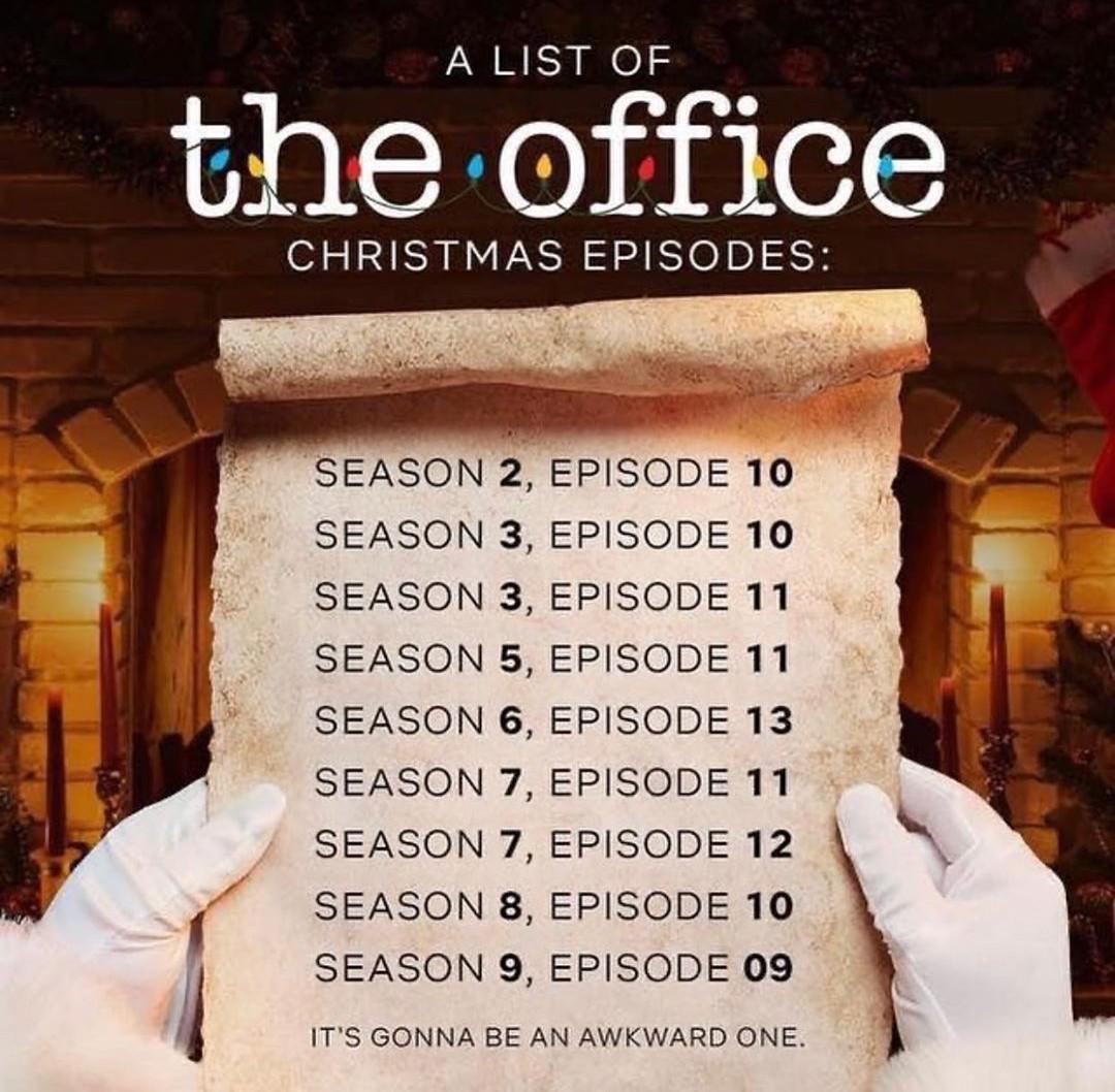 A list of office Christmas episodes r/DunderMifflin