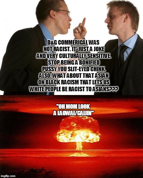 White people redefining the lines of perceived racism as a