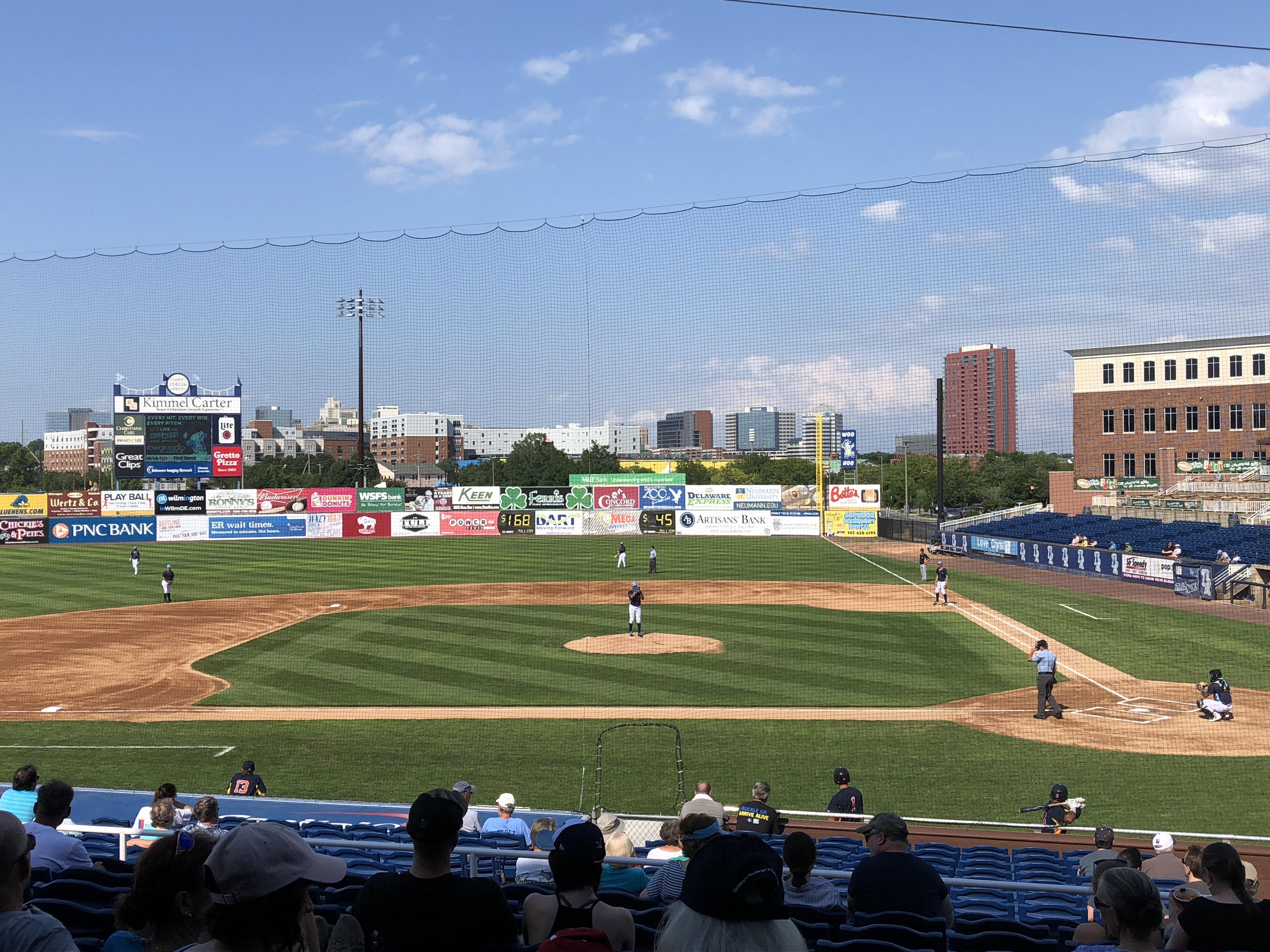 Wilmington (DE) Blue Rocks vs. Buies Creek Astros June 28 2018 r/MiLB