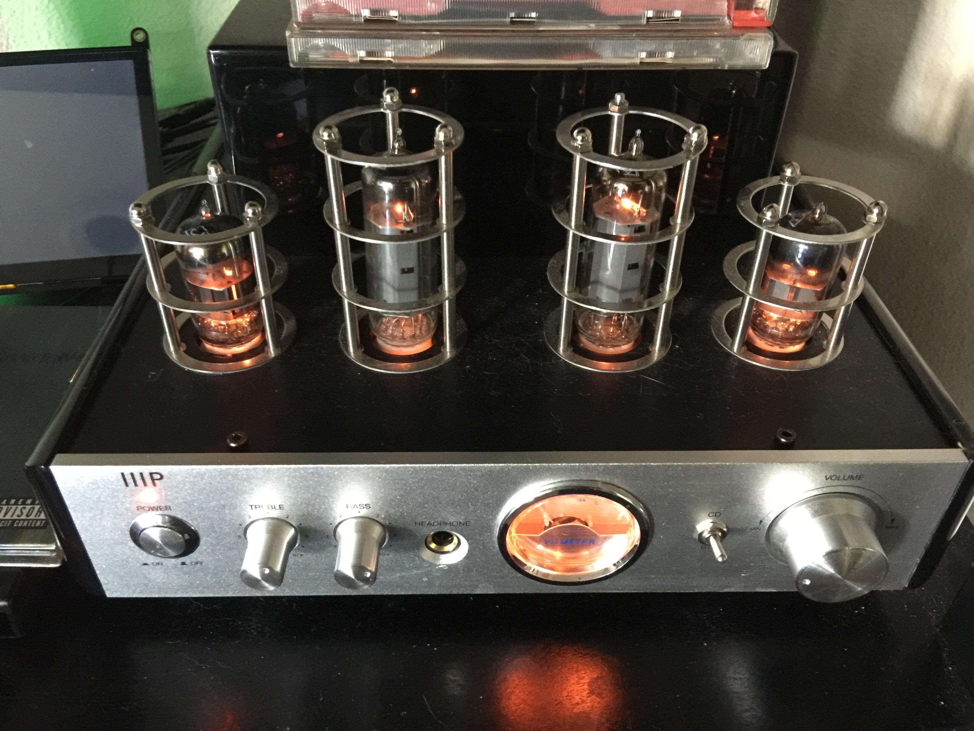 Hi,having trouble with this monoprice 25w tube amp, there’s a very pronounced crackle present at
