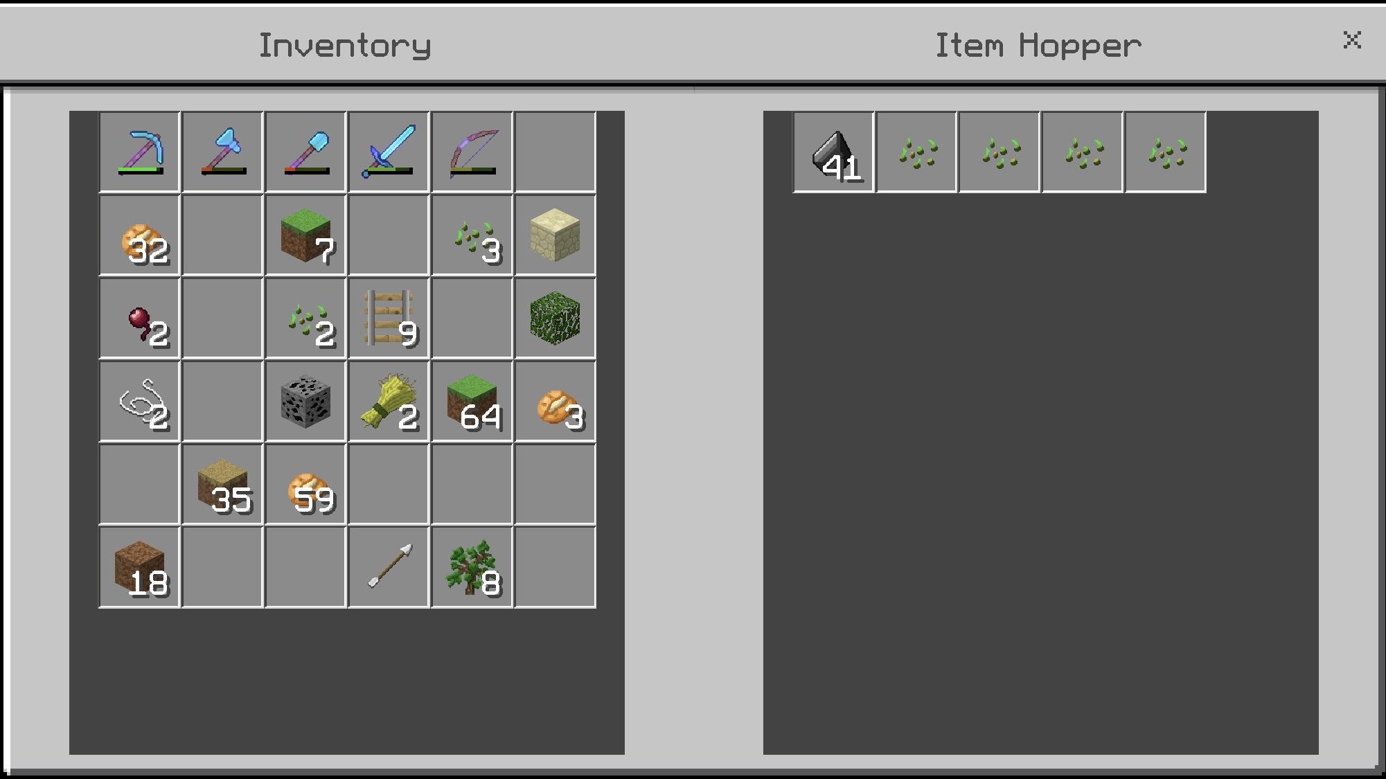 How to make Automatic storage system store more than one item? r