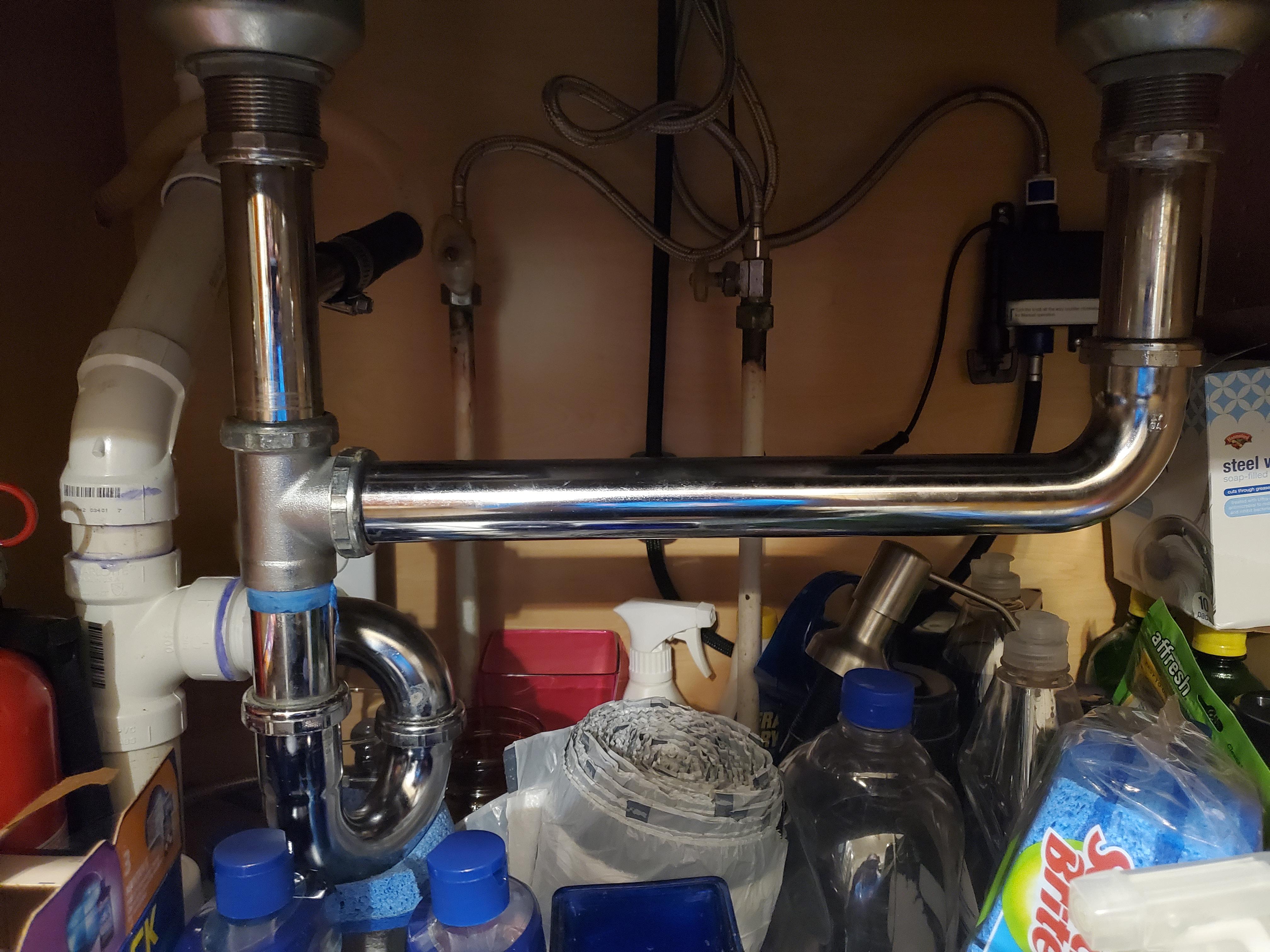 Advicekitchen sink keeps coming undone r/Plumbing