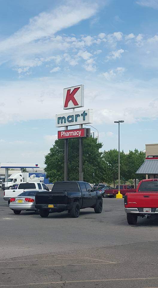 Vintage Kmart signage in Albuquerque, NM (9/2016). r/kmart